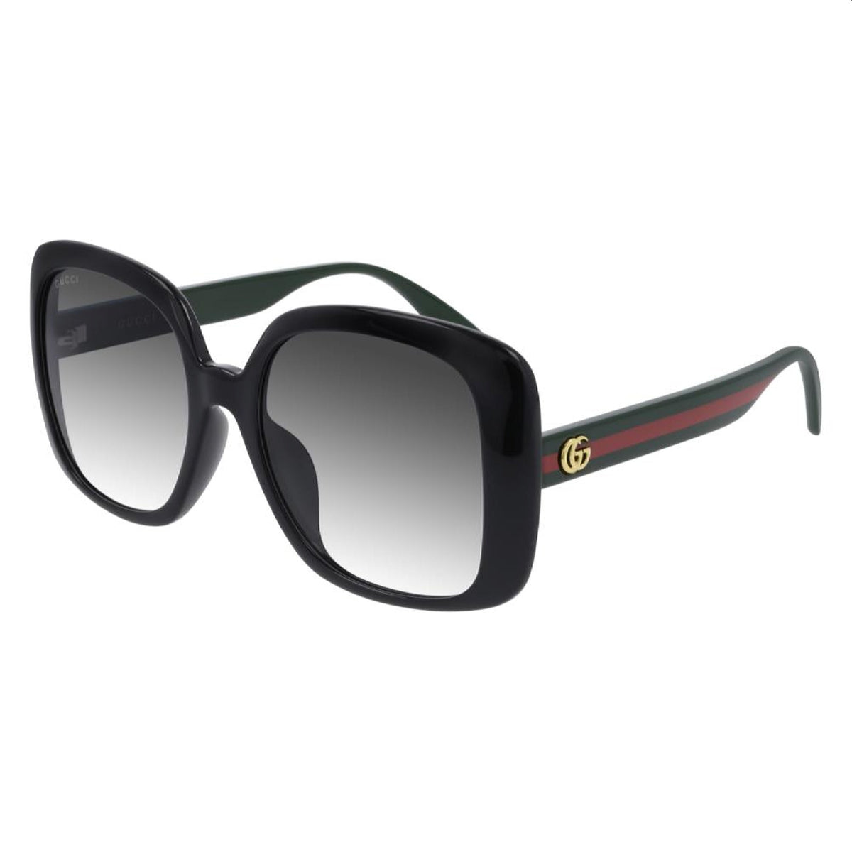 Gucci Women's Sunglasses Spring Summer 2020 Black Grey Nylon Nylon Gradient GG0714SA 001