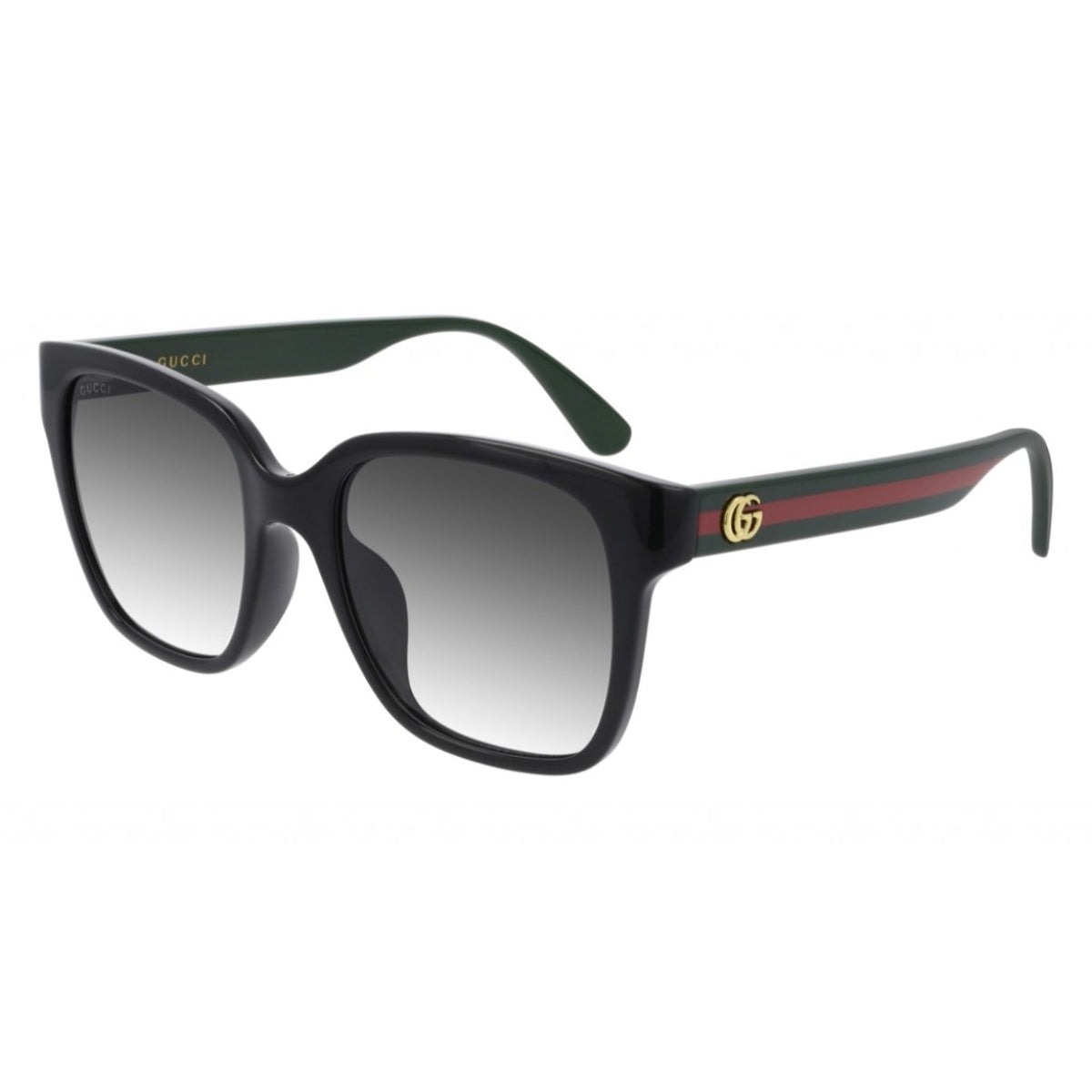 Gucci Women's Sunglasses Spring Summer 2020 Black Grey Nylon Nylon Gradient GG0715SA 001