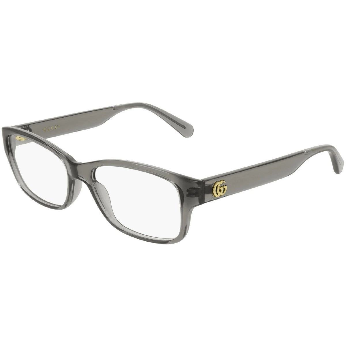 Gucci Women's Sunglasses Spring Summer 2020 Grey Transparent Demo Lens Demo Lens  GG0716O 003