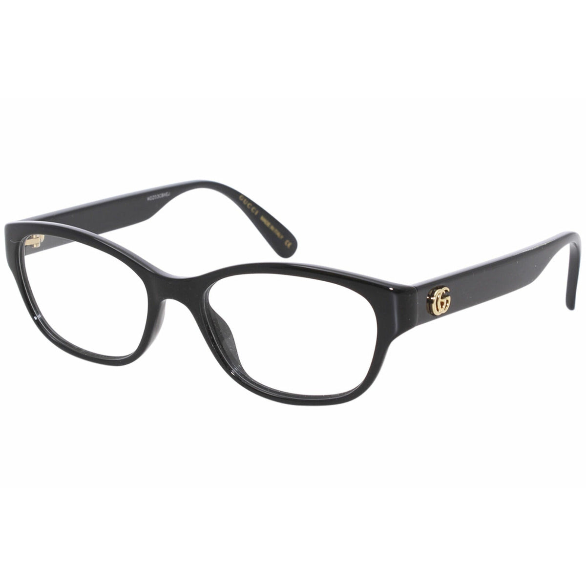 Gucci Women's Sunglasses Spring Summer 2020 Black Transparent Demo Lens Demo Lens  GG0717O 005