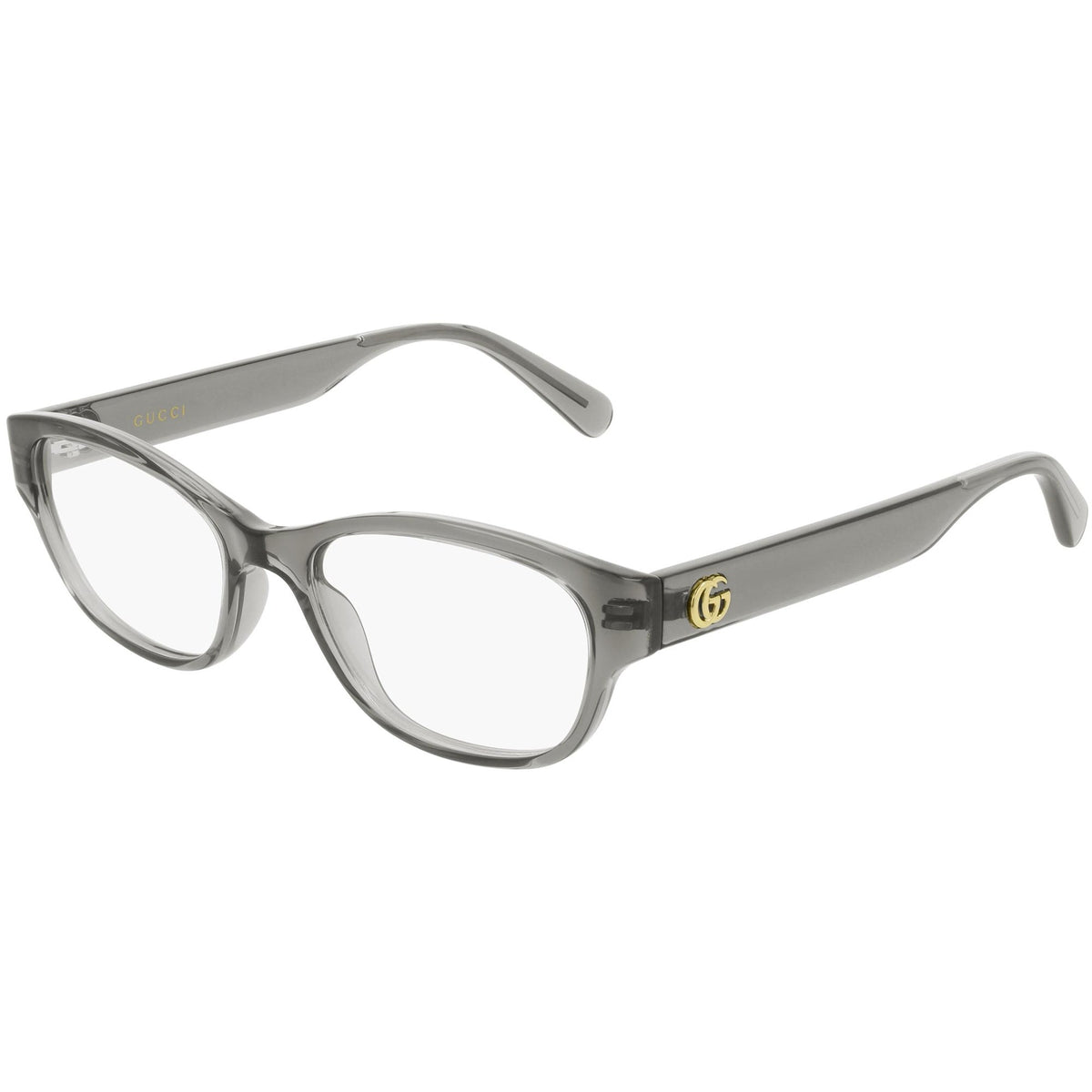 Gucci Women's Sunglasses Spring Summer 2020 Grey Transparent Demo Lens Demo Lens  GG0717O 007