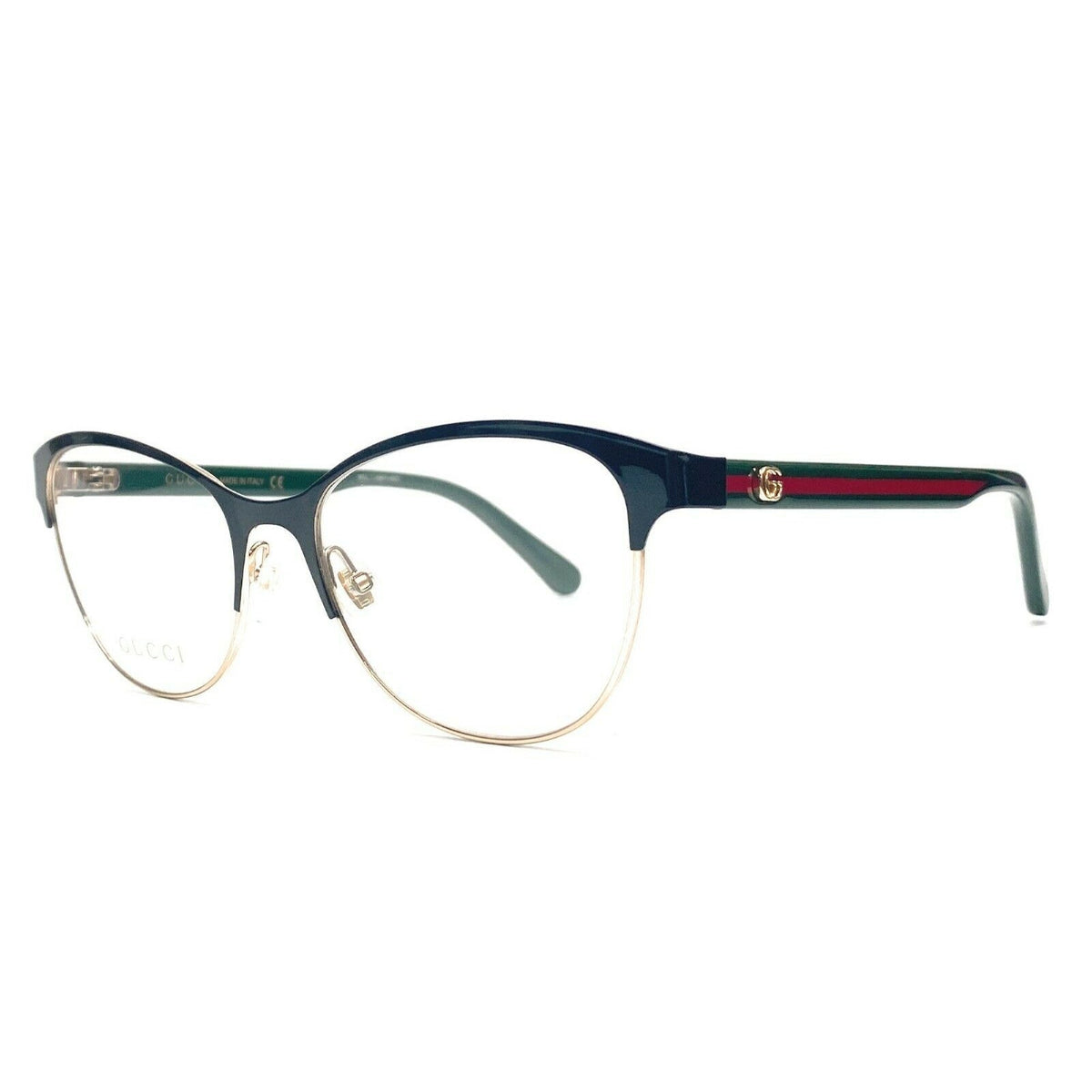 Gucci Women's Sunglasses Spring Summer 2020 Black Transparent Demo Lens Demo Lens  GG0718O 004