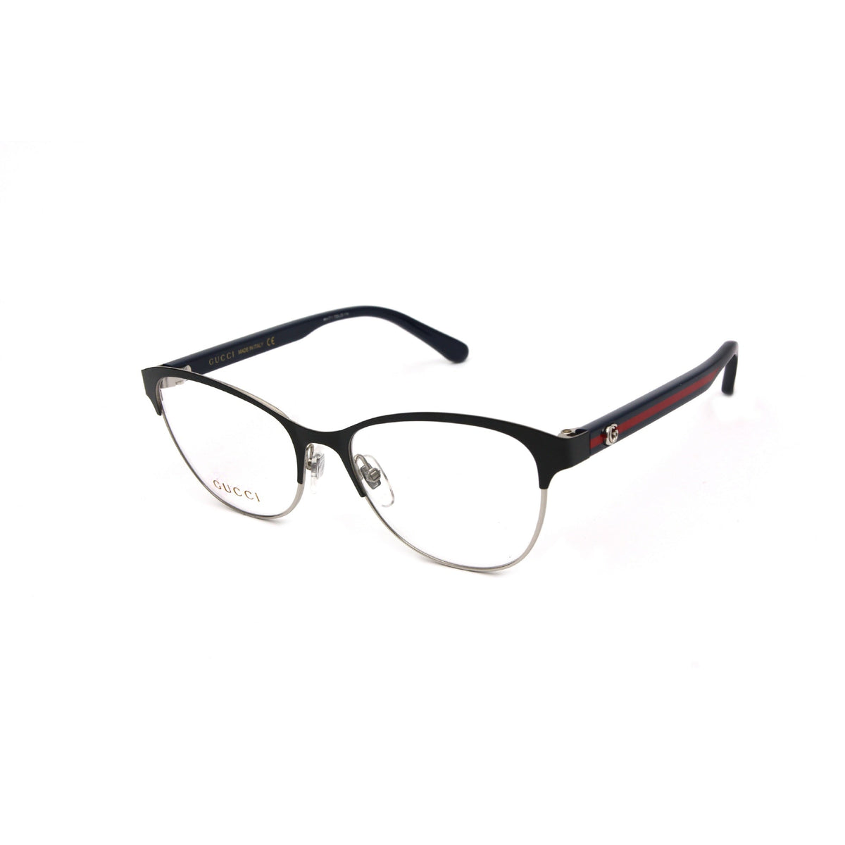 Gucci Women's Sunglasses Spring Summer 2020 Black Transparent Demo Lens Demo Lens  GG0718O 006