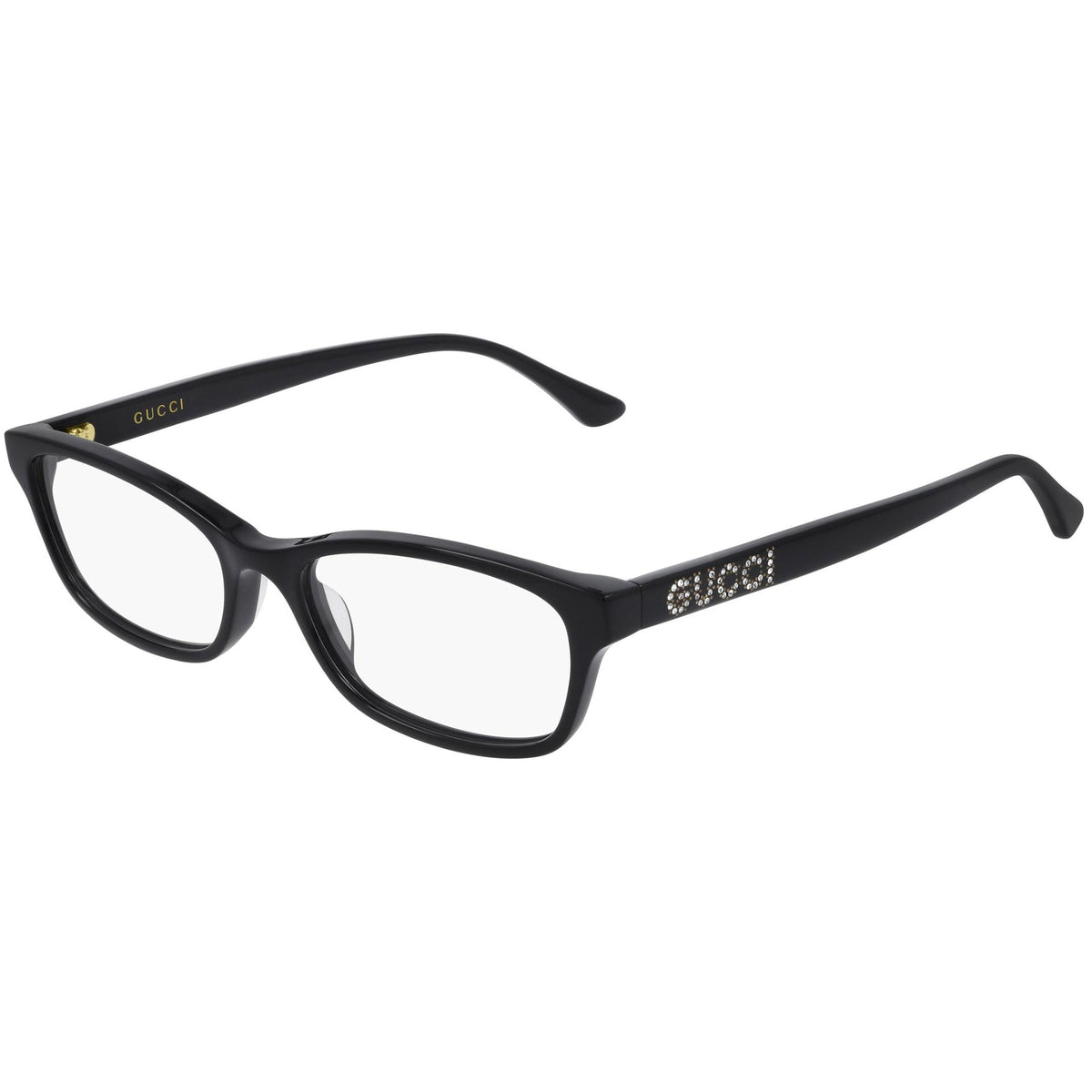Gucci Women's Sunglasses Spring Summer 2020 Black Transparent Demo Lens Demo Lens  GG0730O 005