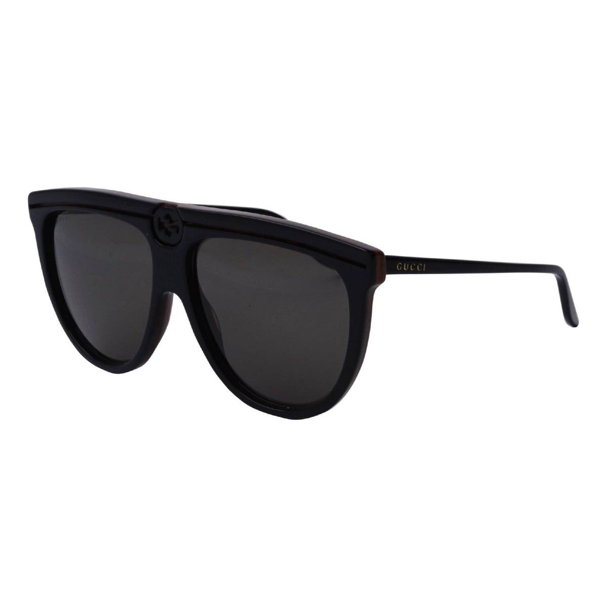 Gucci Women's Sunglasses Spring Summer 2020 Black Grey CR 39 CR 39 GG0732S 001