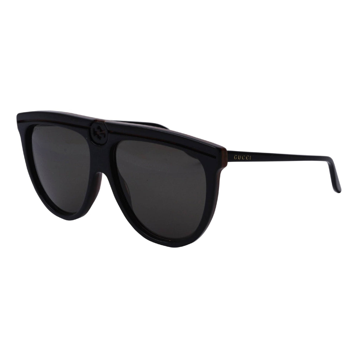 Gucci Women&#39;s Sunglasses Spring Summer 2020 Black Grey CR 39 CR 39 GG0732S 001