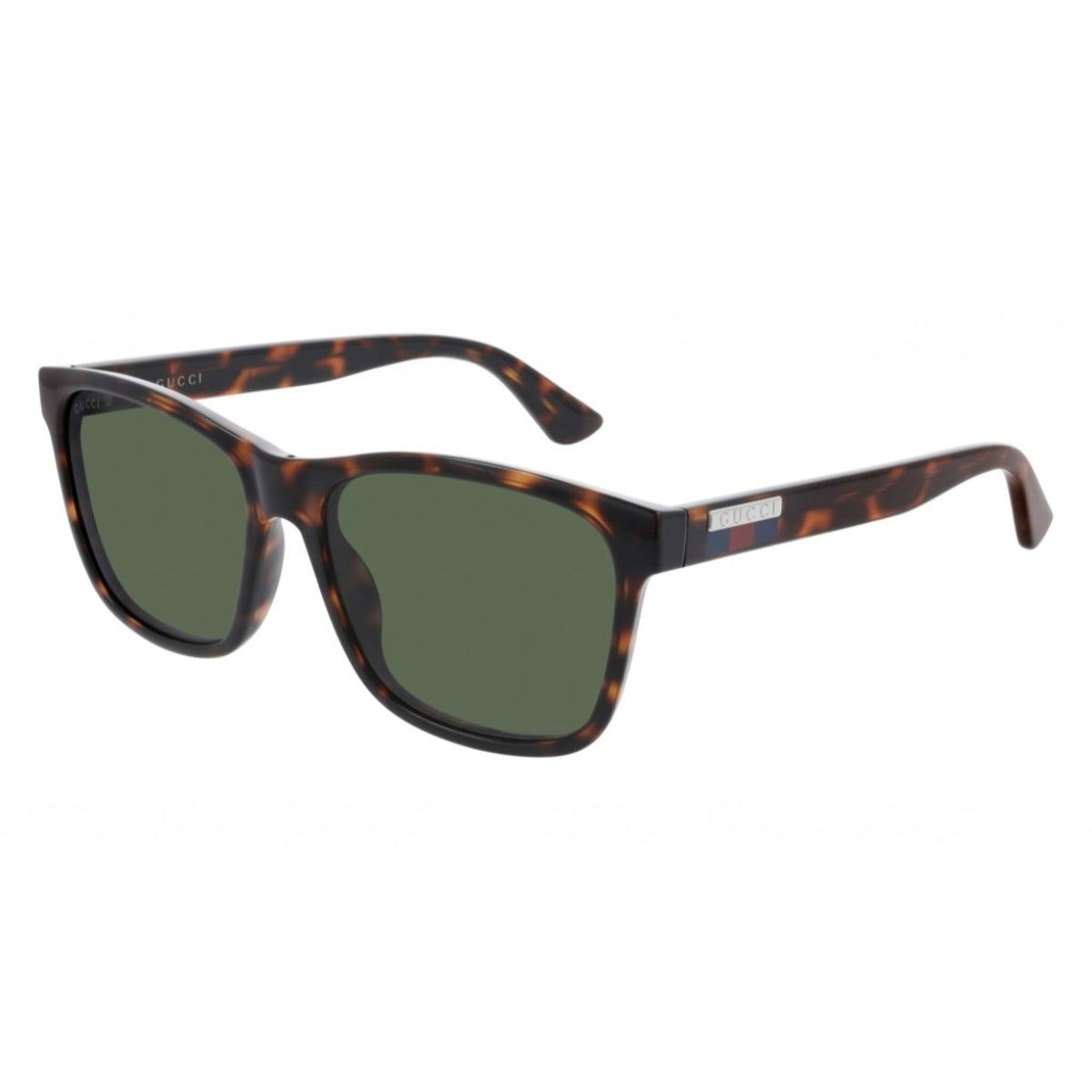 Gucci Men's Sunglasses Spring Summer 2020 Havana Green CR 39 CR 39 GG0746S 003