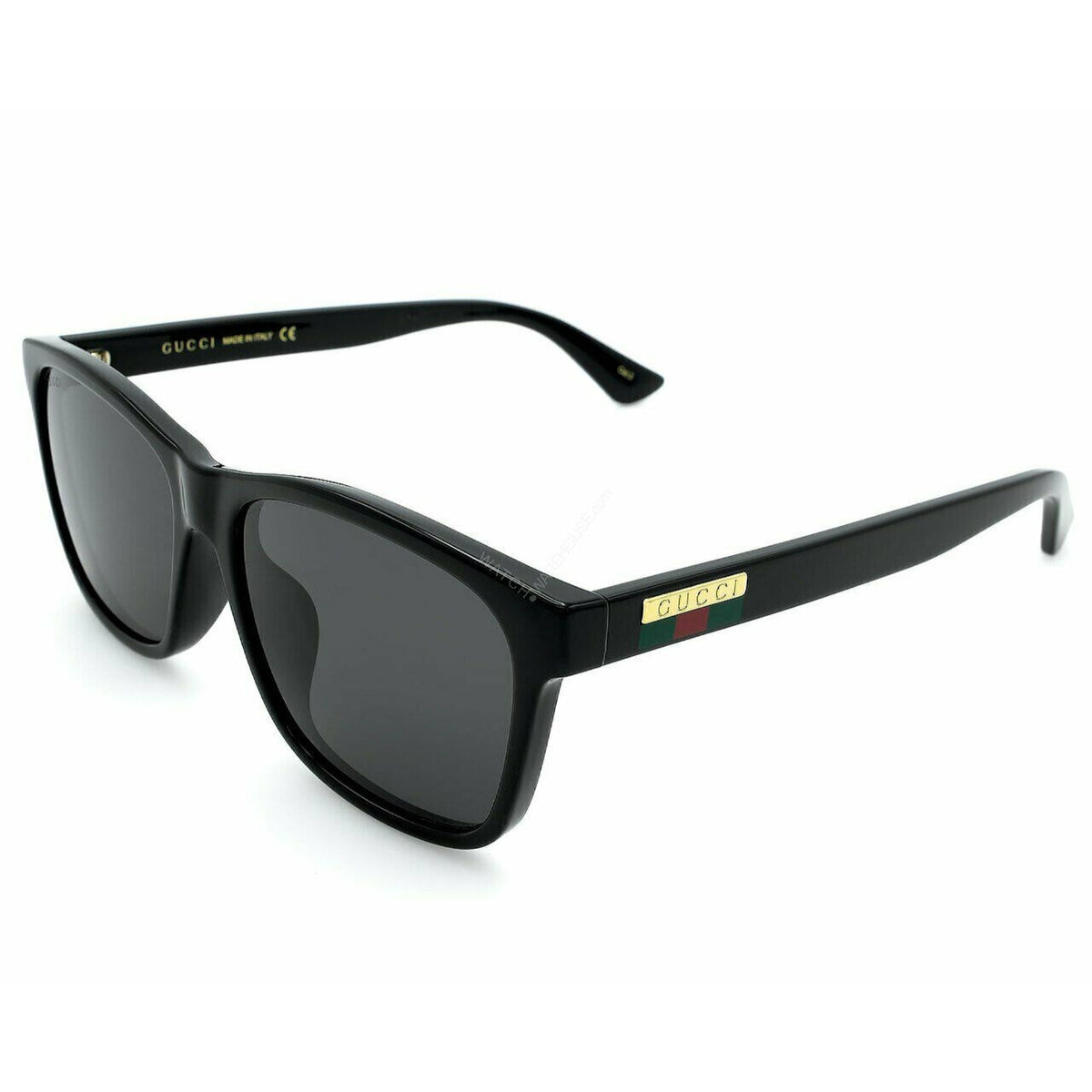 Gucci Men's Sunglasses Spring Summer 2020 Black Grey CR 39 CR 39 GG0746SA 001