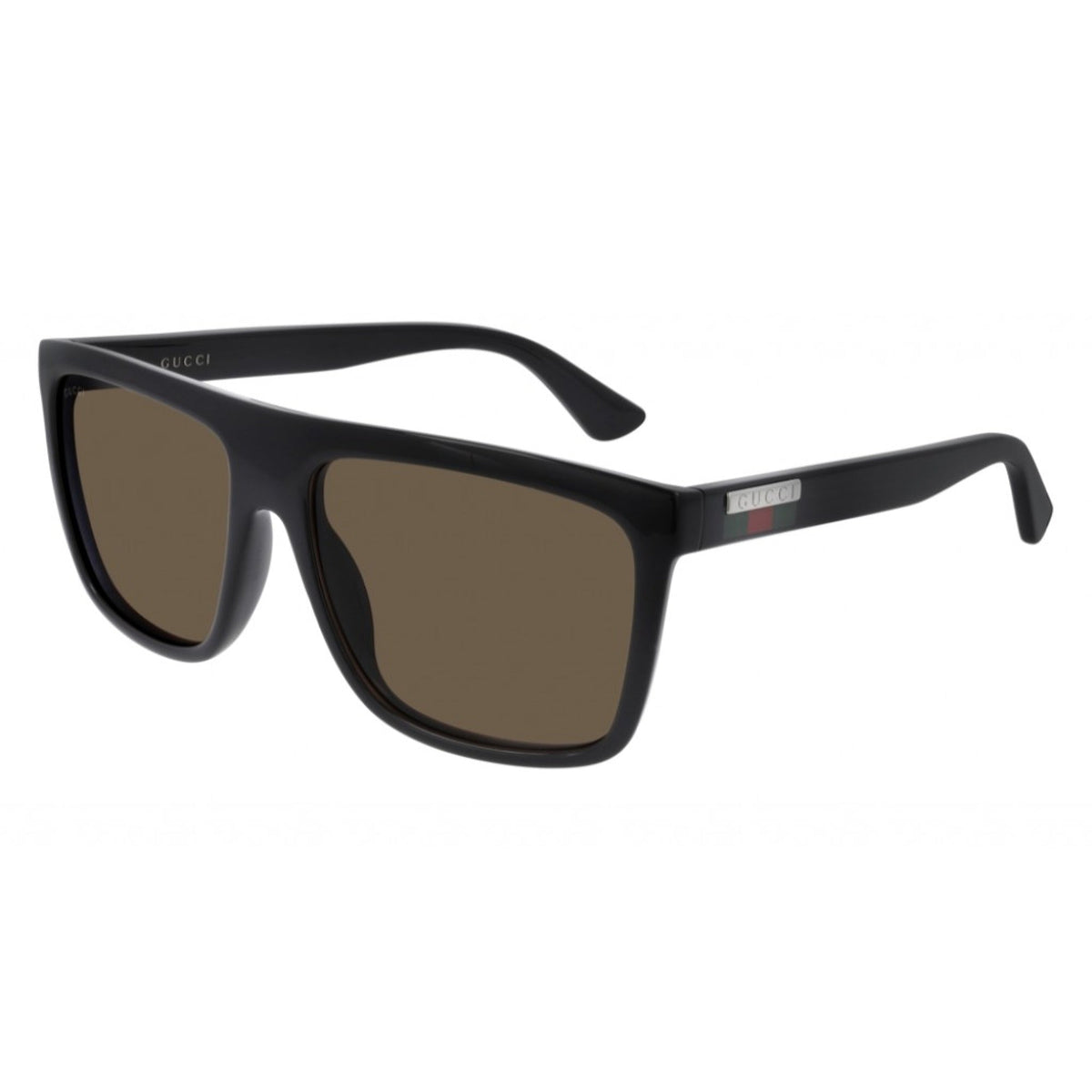 Gucci Men's Sunglasses Spring Summer 2020 Black Brown CR 39 CR 39 GG0748S 002