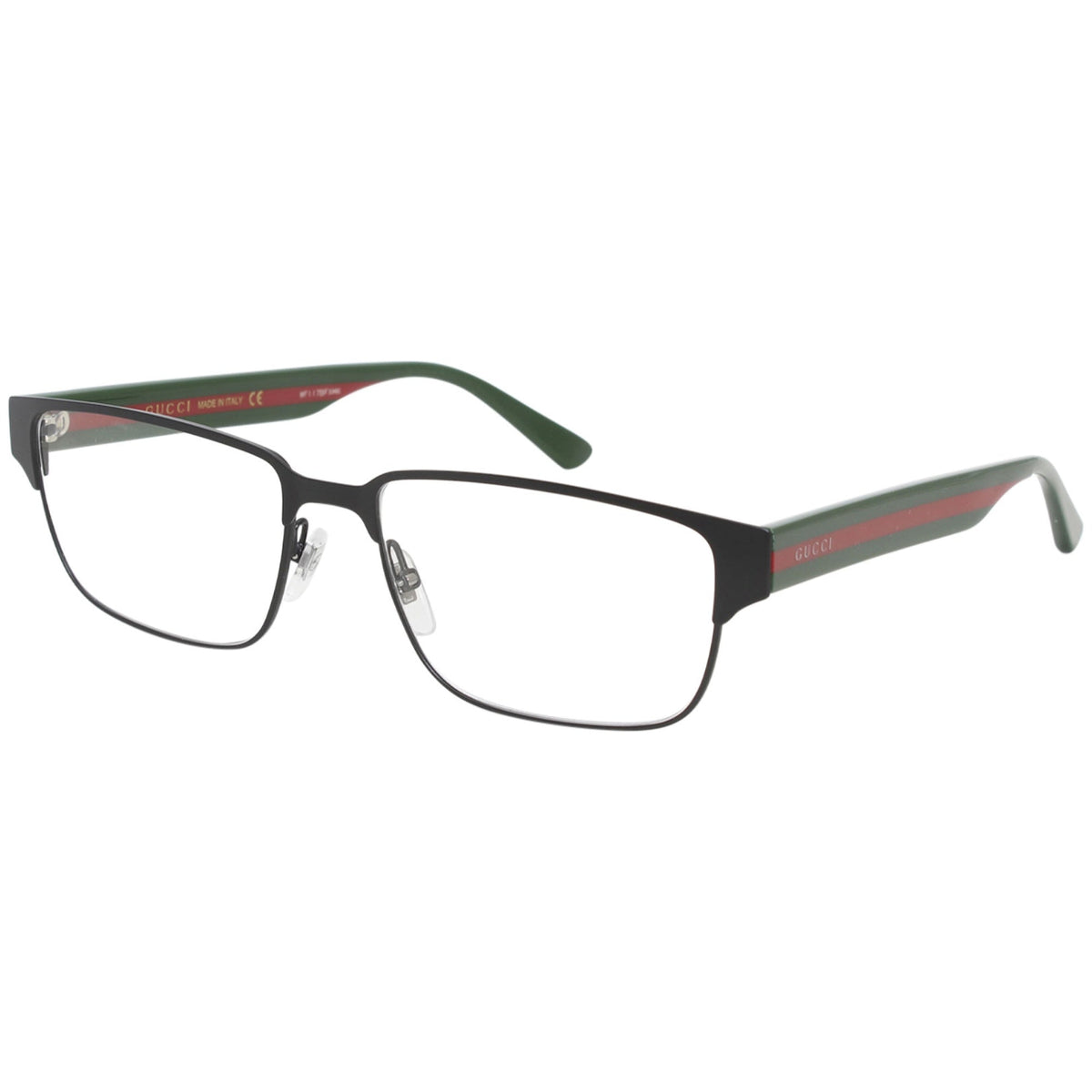 Gucci Men's Sunglasses Spring Summer 2020 Black Transparent Demo Lens Demo Lens  GG0753O 002