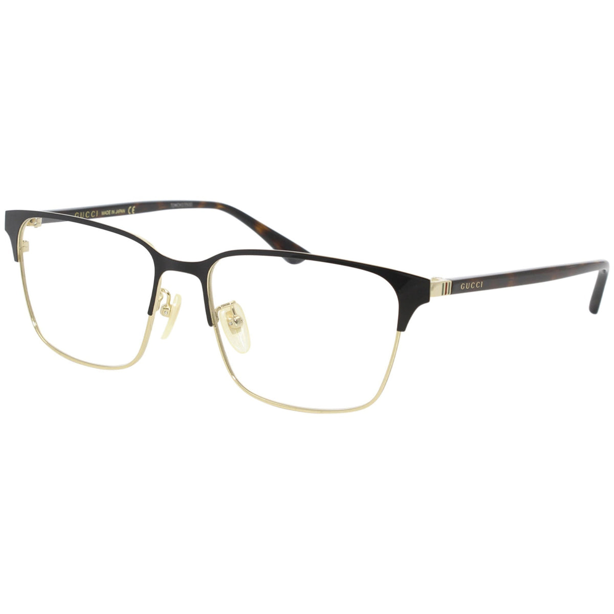 Gucci Men's Sunglasses Spring Summer 2020 Gold Transparent Demo Lens Demo Lens  GG0756OA 002