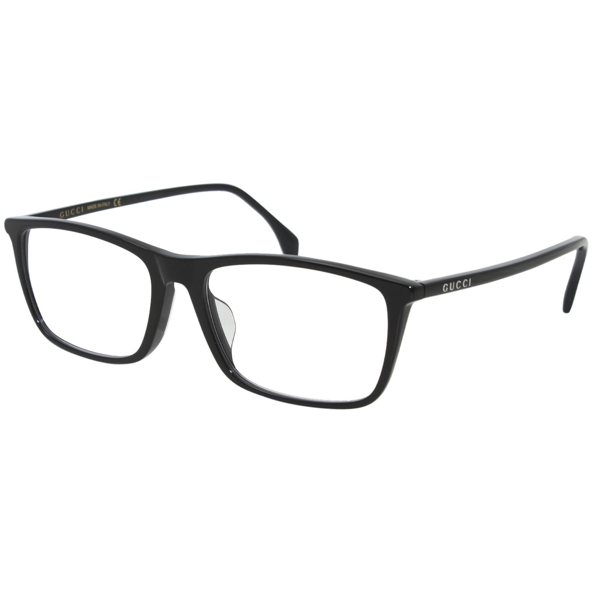 Gucci Men's Sunglasses Spring Summer 2020 Black Transparent Demo Lens Demo Lens  GG0758OA 001