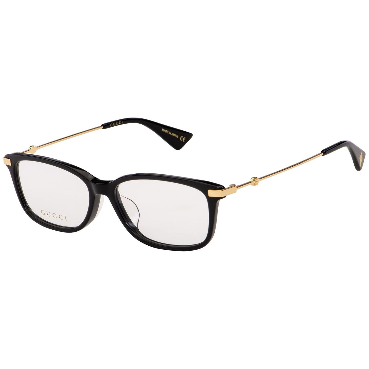 Gucci Women's Sunglasses Spring Summer 2020 Black Transparent Demo Lens Demo Lens  GG0759OA 001