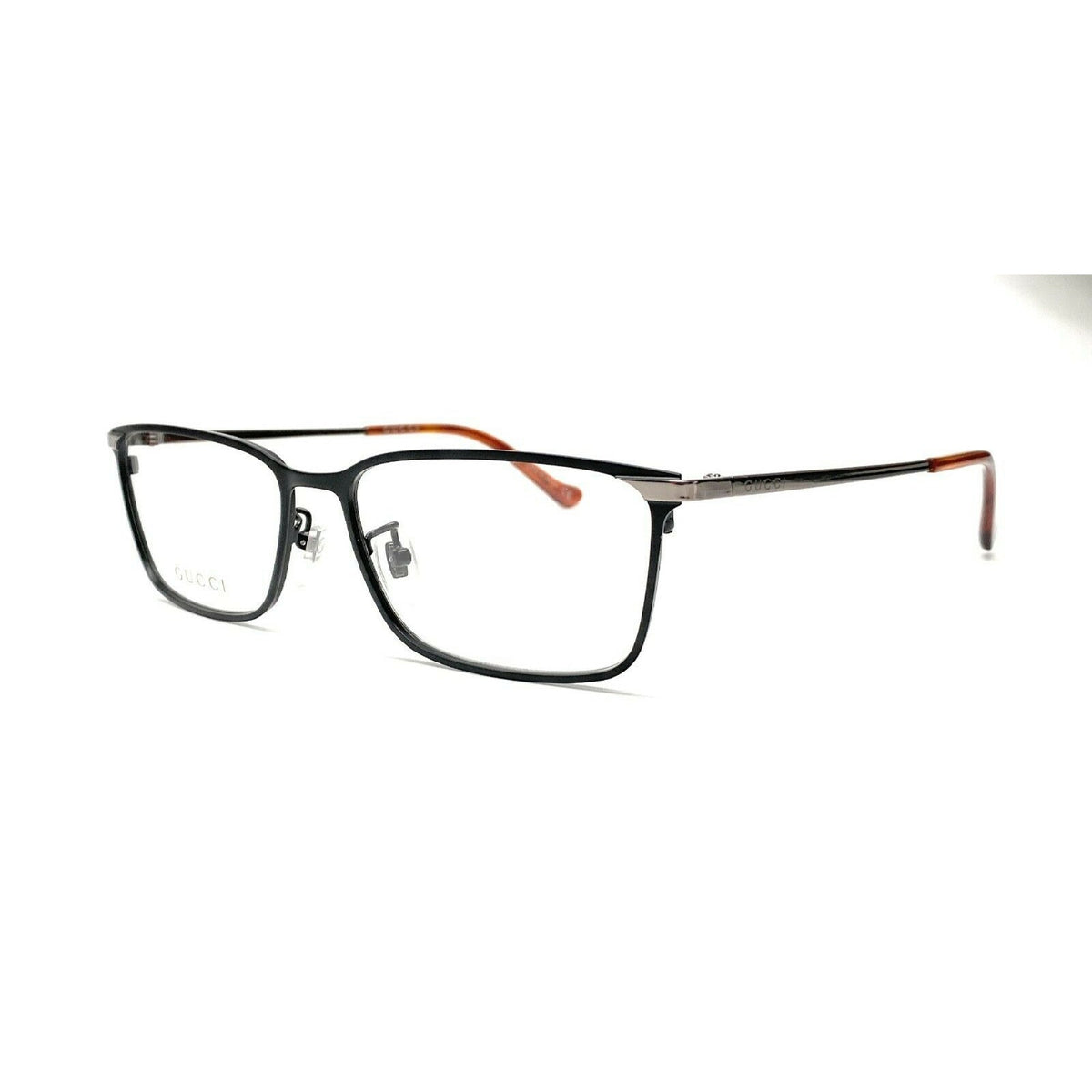 Gucci Men's Sunglasses Spring Summer 2020 Black Transparent Demo Lens Demo Lens  GG0760OA 001