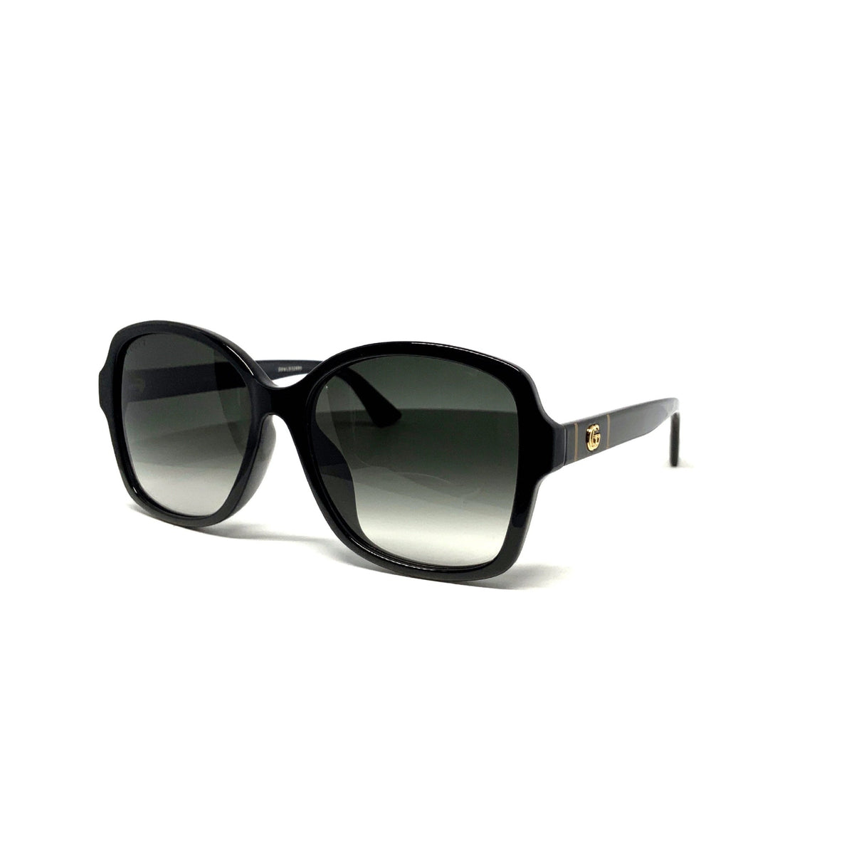 Gucci Women's Sunglasses Spring Summer 2020 Black Grey CR 39 CR 39 Gradient GG0765SA 001