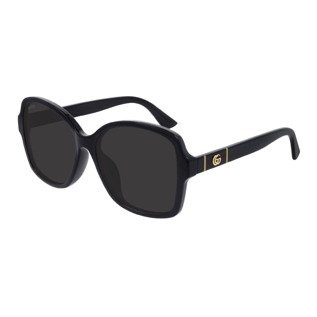 Gucci Women's Sunglasses Spring Summer 2020 Black Grey CR 39 CR 39 GG0765SA 002