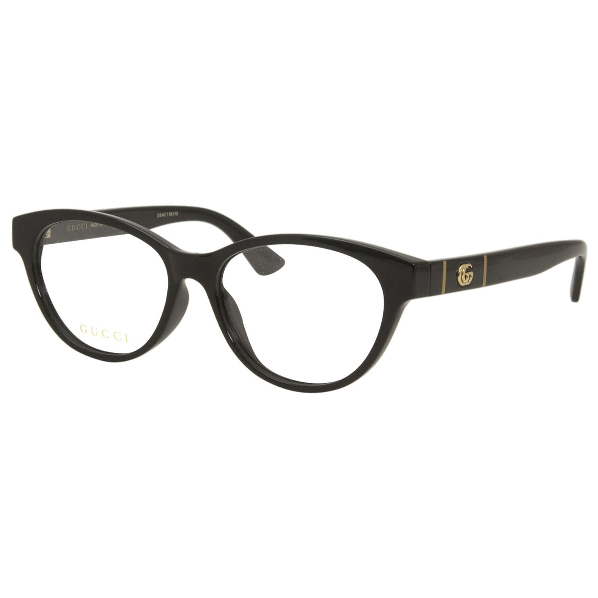 Gucci Women's Sunglasses Spring Summer 2020 Black Transparent Demo Lens Demo Lens  GG0766OA 001