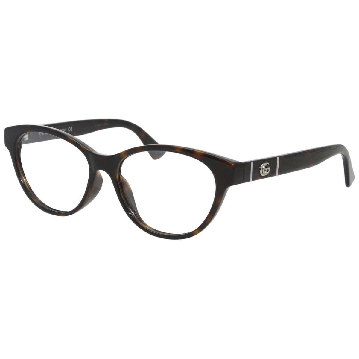 Gucci Women's Sunglasses Spring Summer 2020 Havana Transparent Demo Lens Demo Lens  GG0766OA 002