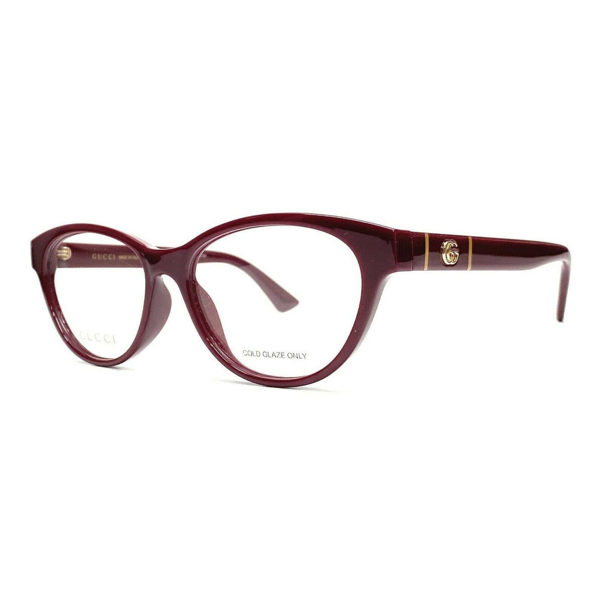 Gucci Women's Sunglasses Spring Summer 2020 Burgundy Transparent Demo Lens Demo Lens  GG0766OA 003