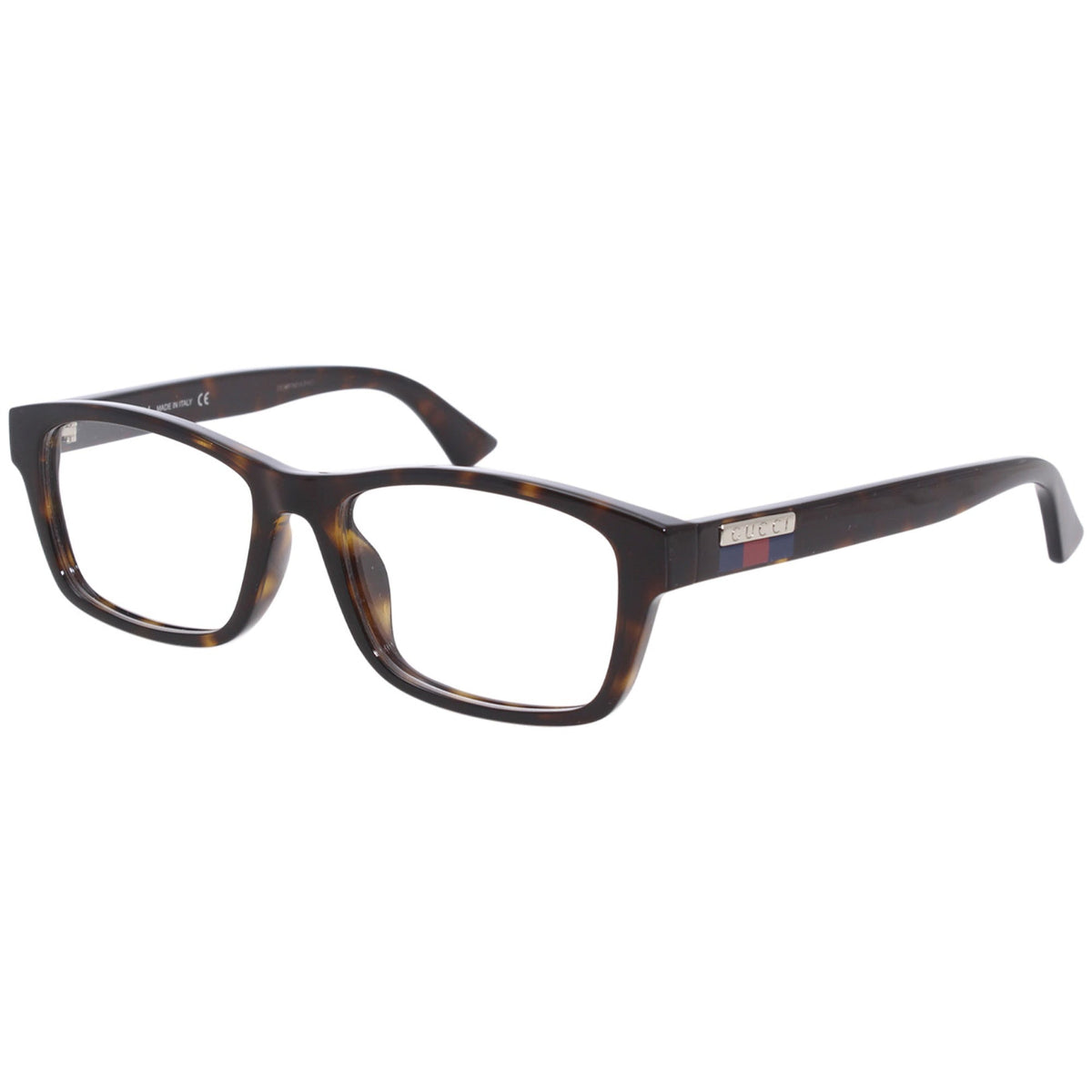 Gucci Men's Sunglasses Spring Summer 2020 Havana Transparent Demo Lens Demo Lens  GG0771OA 002