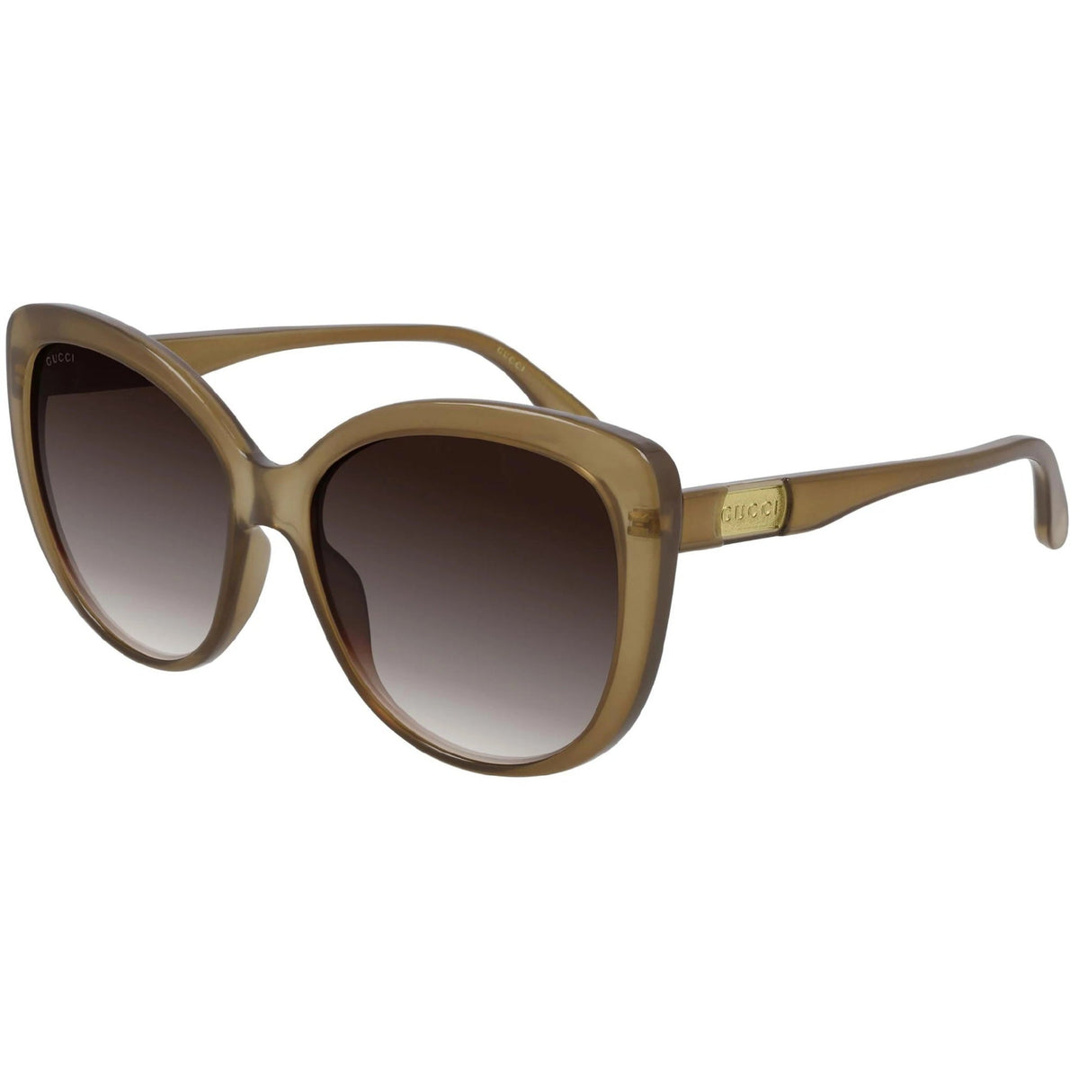 Gucci Women's Sunglasses Fall Winter 2020 Brown Brown Nylon Nylon Gradient GG0789S 002