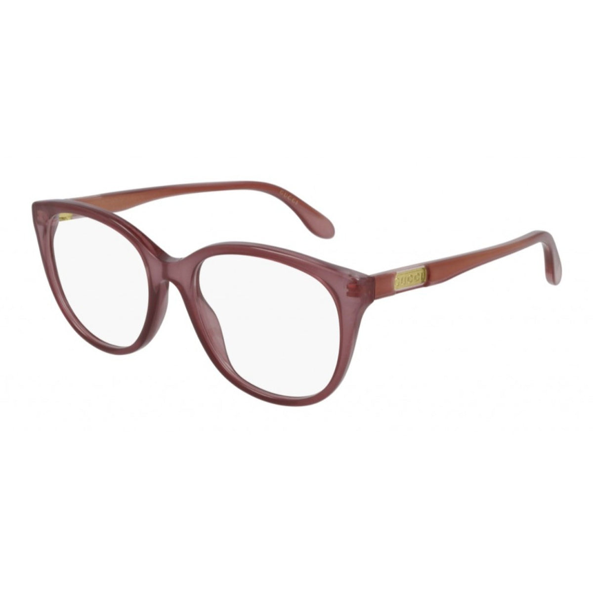 Gucci Women's Sunglasses Fall Winter 2020 Pink Transparent Demo Lens Demo Lens  GG0791O 003