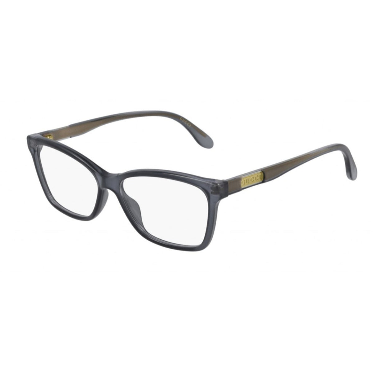 Gucci Women's Sunglasses Fall Winter 2020 Grey Transparent Demo Lens Demo Lens  GG0792O 004
