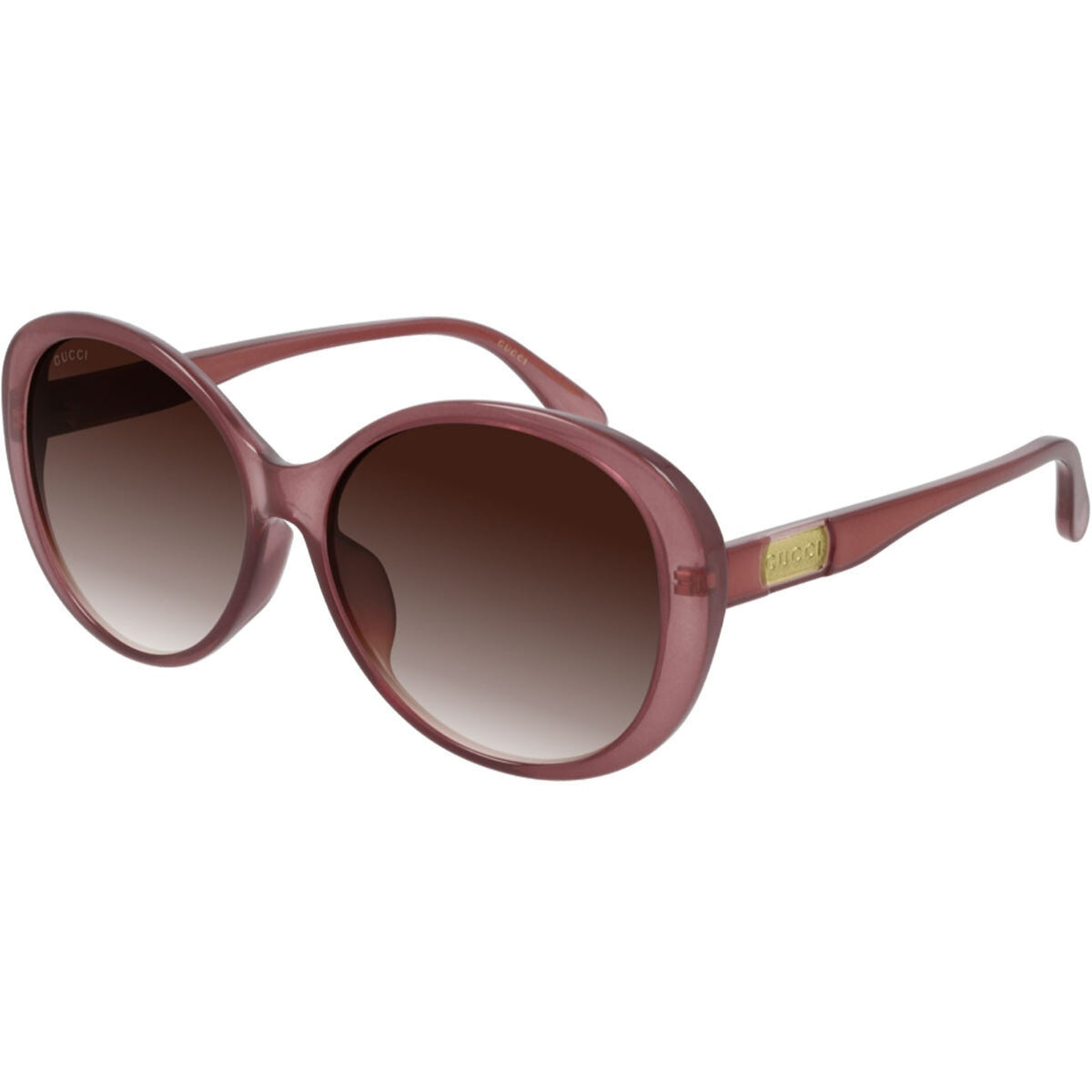 Gucci Women's Sunglasses Fall Winter 2020 Pink Brown Nylon Nylon GG0793SK 003
