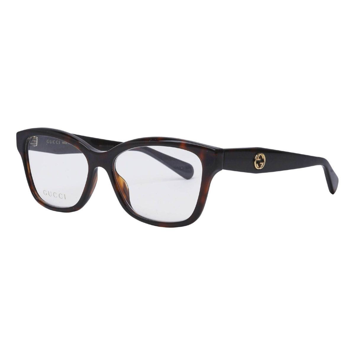 Gucci Women's Sunglasses Fall Winter 2020 Havana Transparent Demo Lens Demo Lens  GG0798O 002