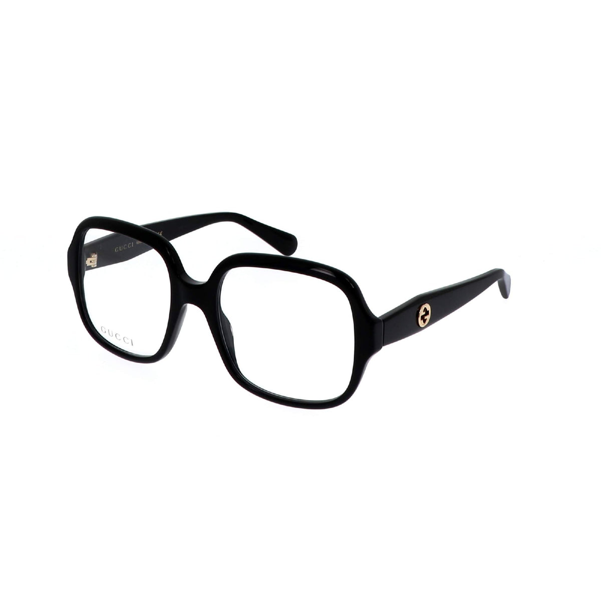 Gucci Women's Sunglasses Fall Winter 2020 Black Transparent Demo Lens Demo Lens  GG0799O 001