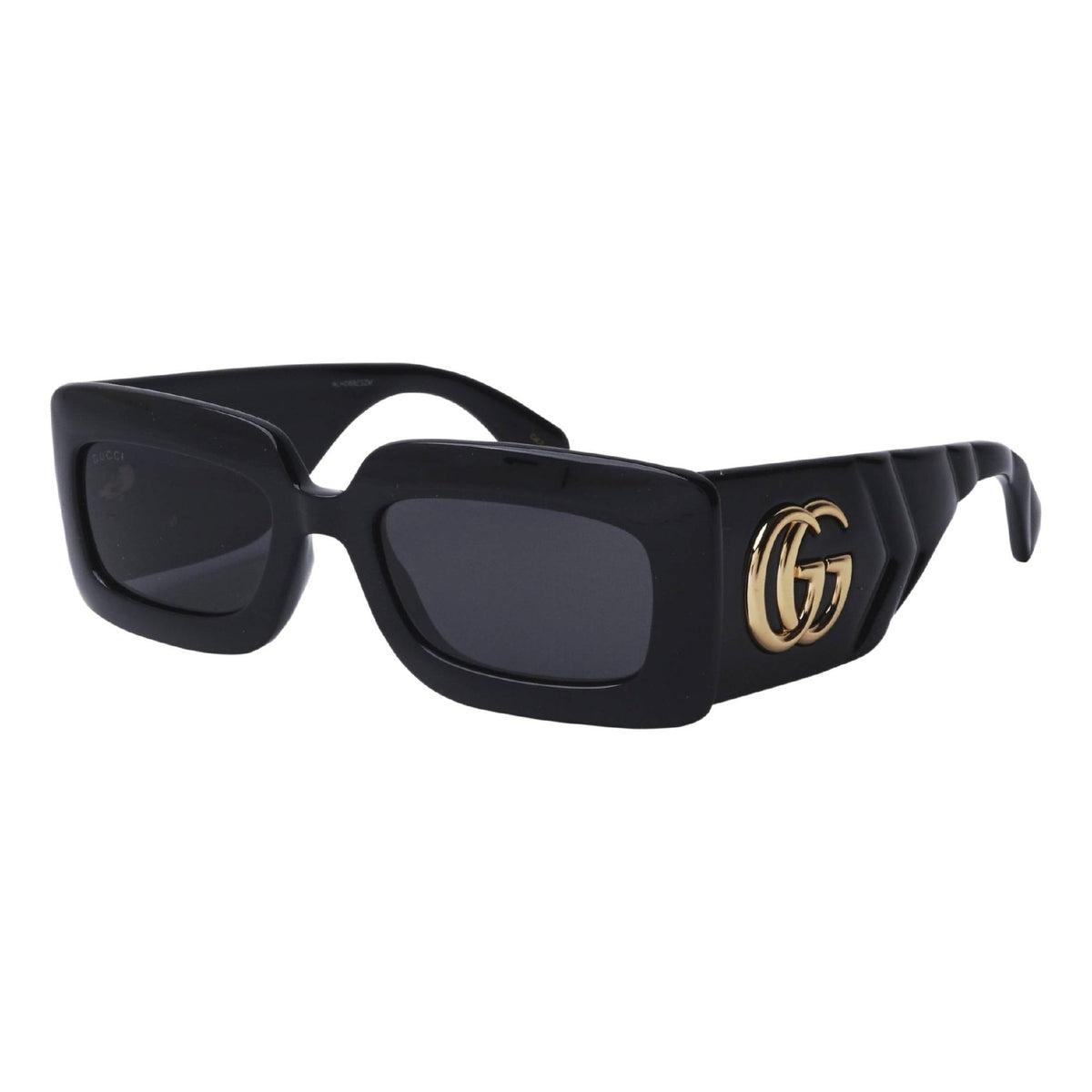 Gucci Women's Sunglasses Fall Winter 2020 Black Grey Nylon Nylon GG0811S 001