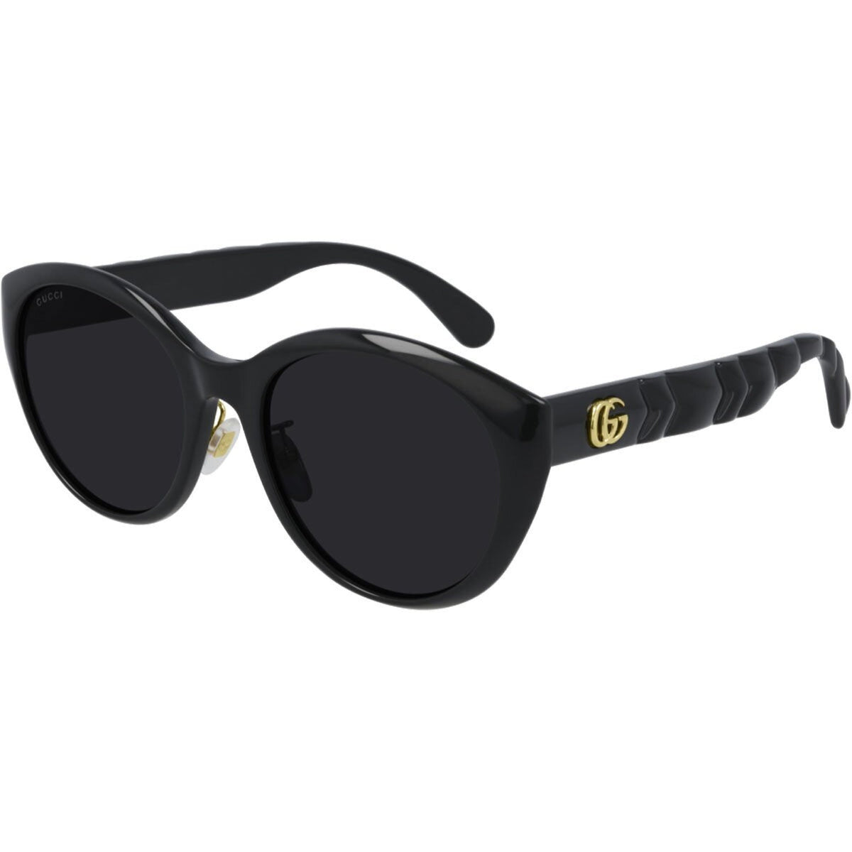 Gucci Women's Sunglasses Fall Winter 2020 Black Grey Nylon Nylon GG0814SK 001