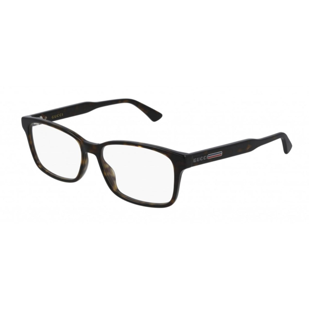 Gucci Men's Sunglasses Fall Winter 2020 Havana Transparent Demo Lens Demo Lens  GG0826O 005