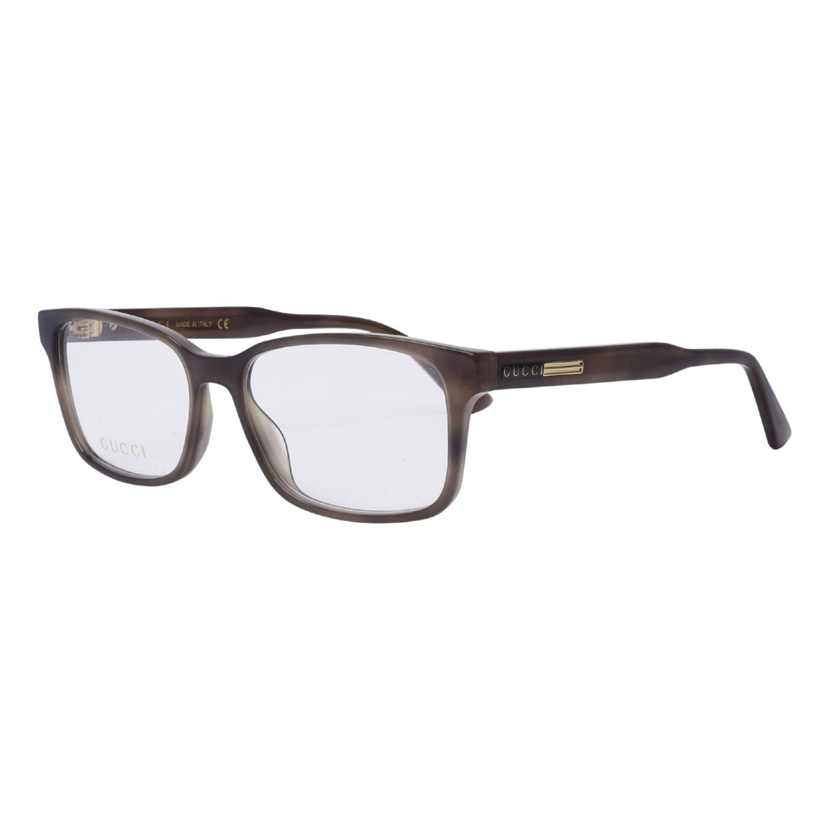 Gucci Men's Sunglasses Fall Winter 2020 Havana Transparent Demo Lens Demo Lens  GG0826O 006