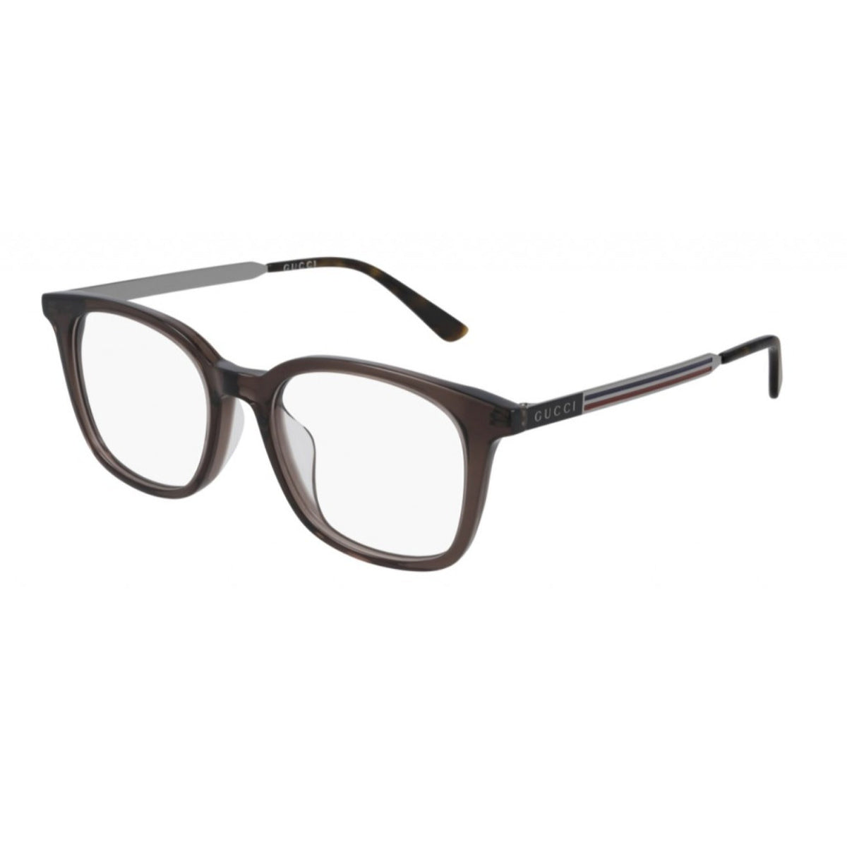 Gucci Men's Sunglasses Fall Winter 2020 Brown Transparent Demo Lens Demo Lens  GG0831OA 003