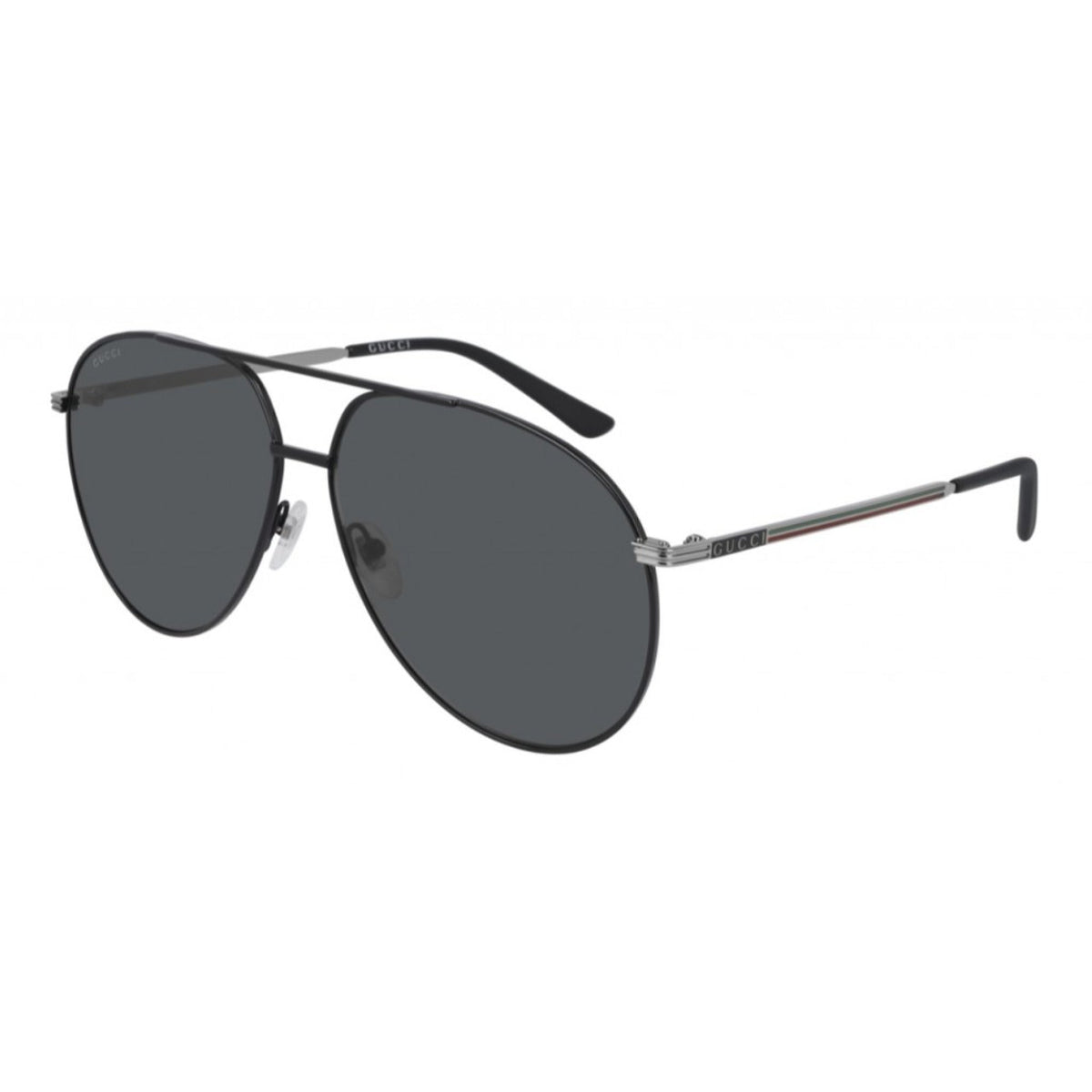 Gucci Men's Sunglasses Fall Winter 2020 Black Grey Nylon Nylon GG0832S 001