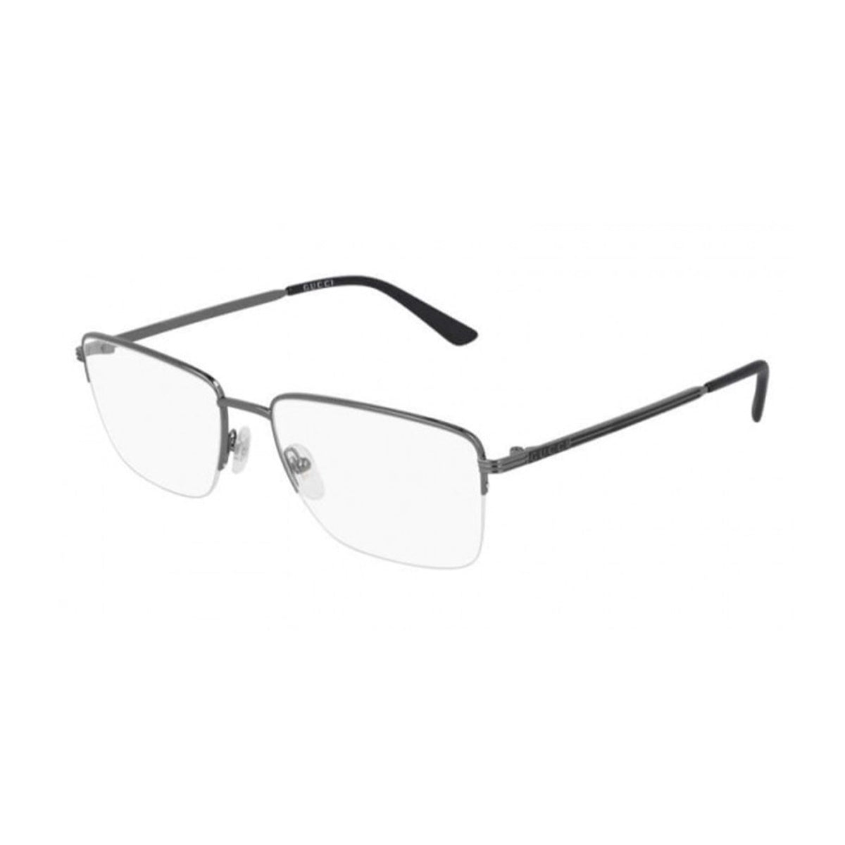 Gucci Men's Sunglasses Fall Winter 2020 Ruthelium Transparent Demo Lens Demo Lens  GG0834O 005
