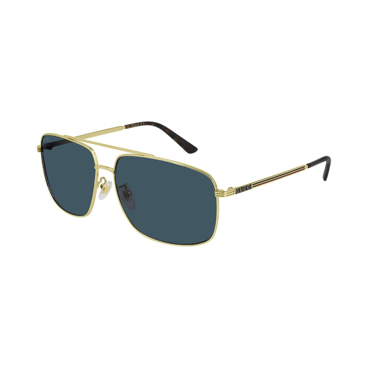 Gucci Men's Sunglasses Fall Winter 2020 Gold Blue Nylon Nylon GG0836SK 004