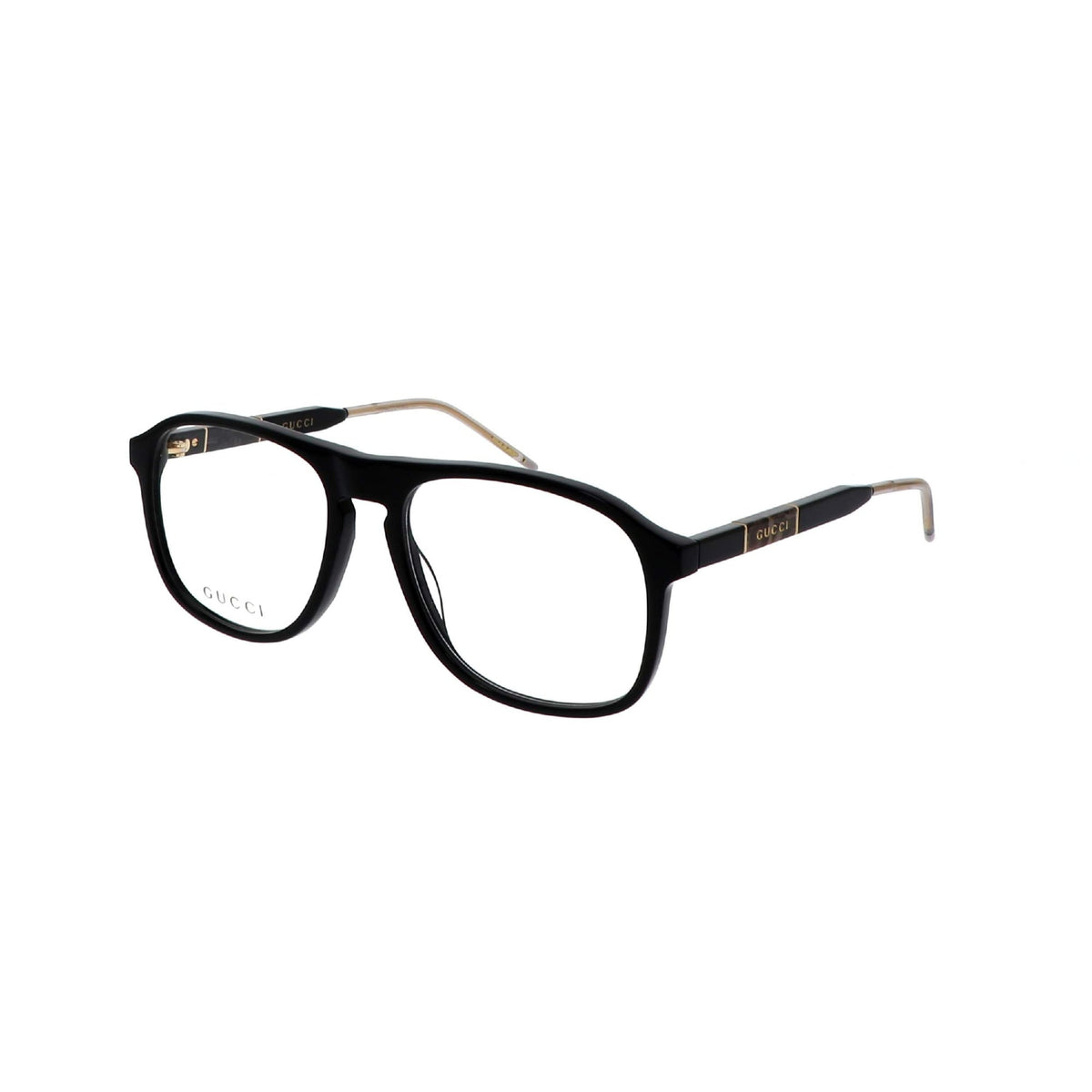 Gucci Men's Sunglasses Fall Winter 2020 Black Transparent Demo Lens Demo Lens  GG0844O 001