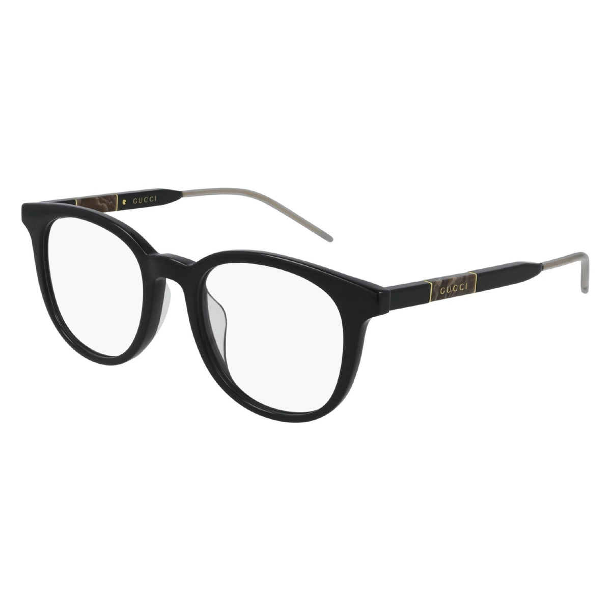 Gucci Men's Sunglasses Fall Winter 2020 Black Transparent Demo Lens Demo Lens  GG0845OK 004