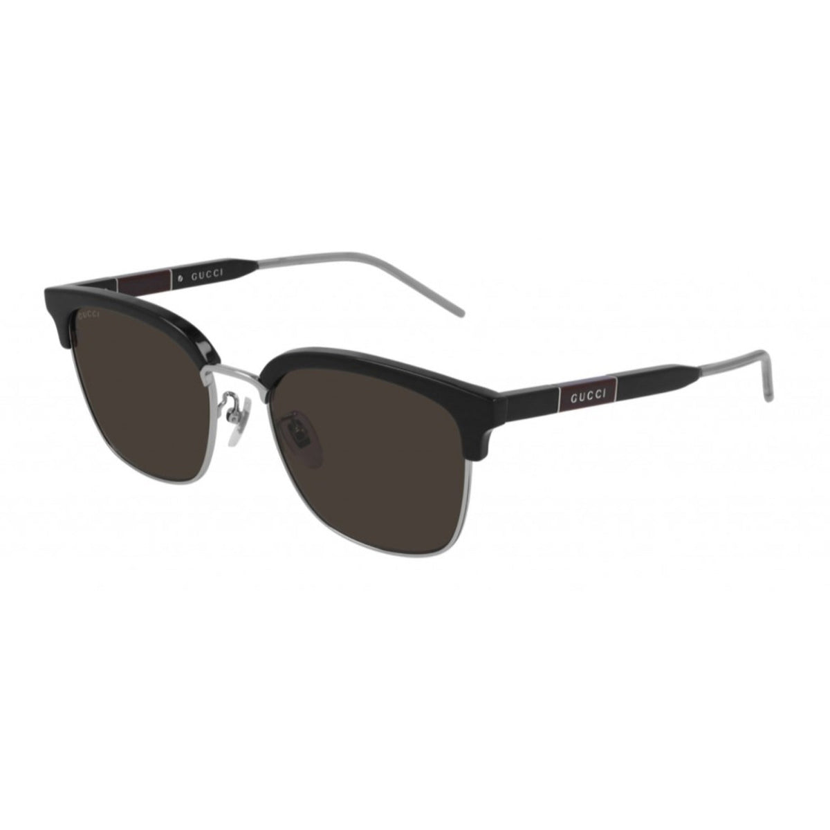 Gucci Men's Sunglasses Fall Winter 2020 Black Brown Nylon Nylon GG0846SK 002