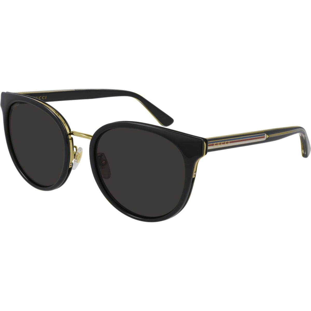 Gucci Women's Sunglasses Fall Winter 2020 Black Grey Nylon Nylon Gradient GG0850SK 002