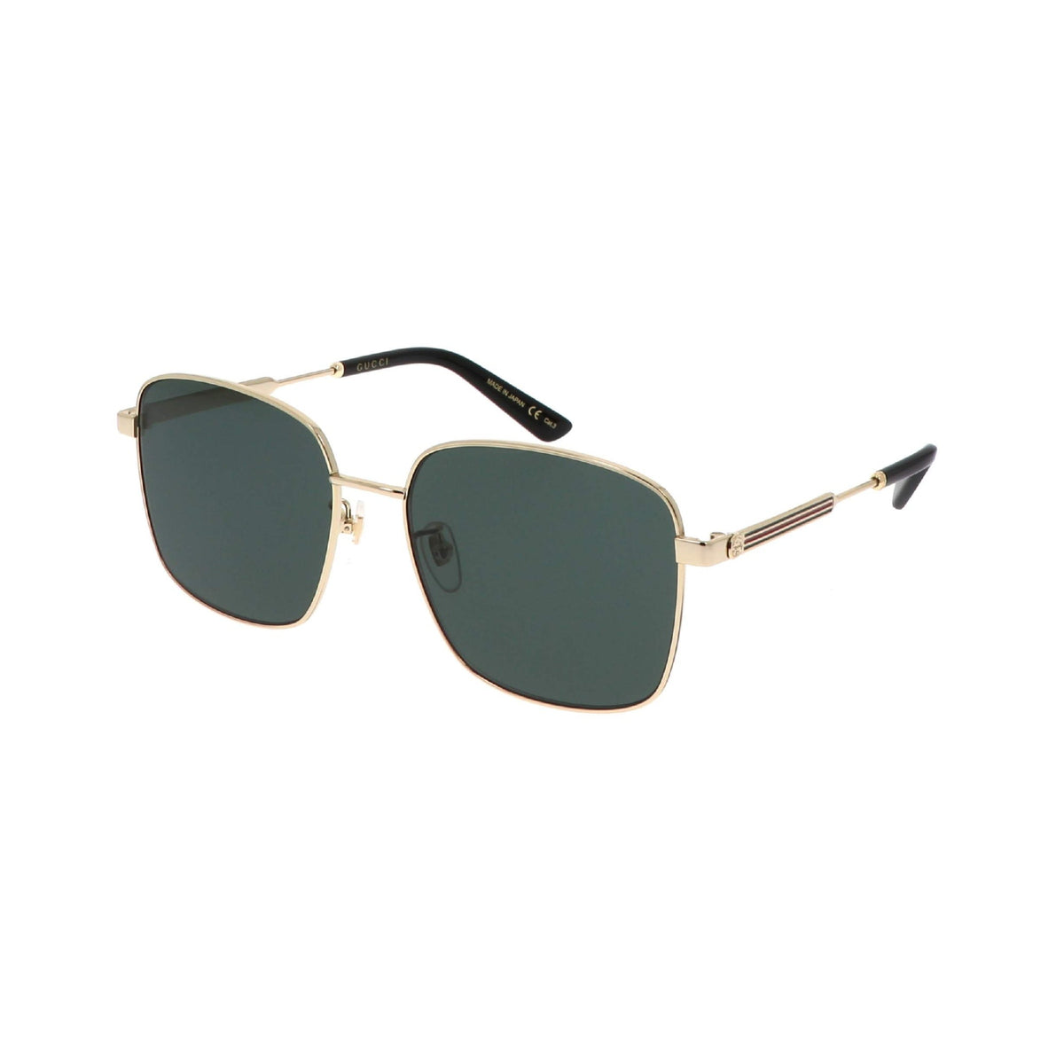 Gucci Women's Sunglasses Fall Winter 2020 Gold Green Nylon Nylon GG0852SK 001