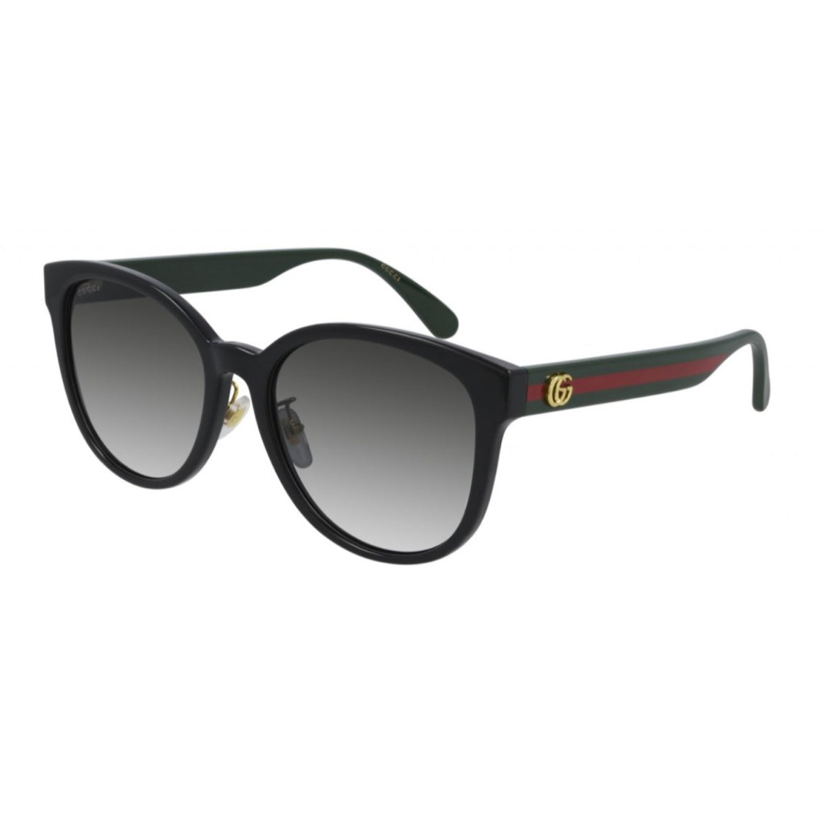Gucci Women's Sunglasses Fall Winter 2020 Black Grey Nylon Nylon Gradient GG0854SK 001