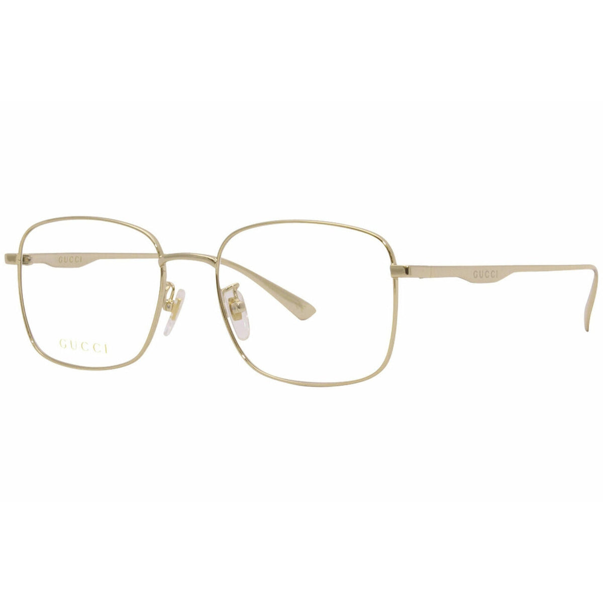 Gucci Men&#39;s Sunglasses Fall Winter 2020 Gold Transparent Demo Lens Demo Lens  GG0869OA 002