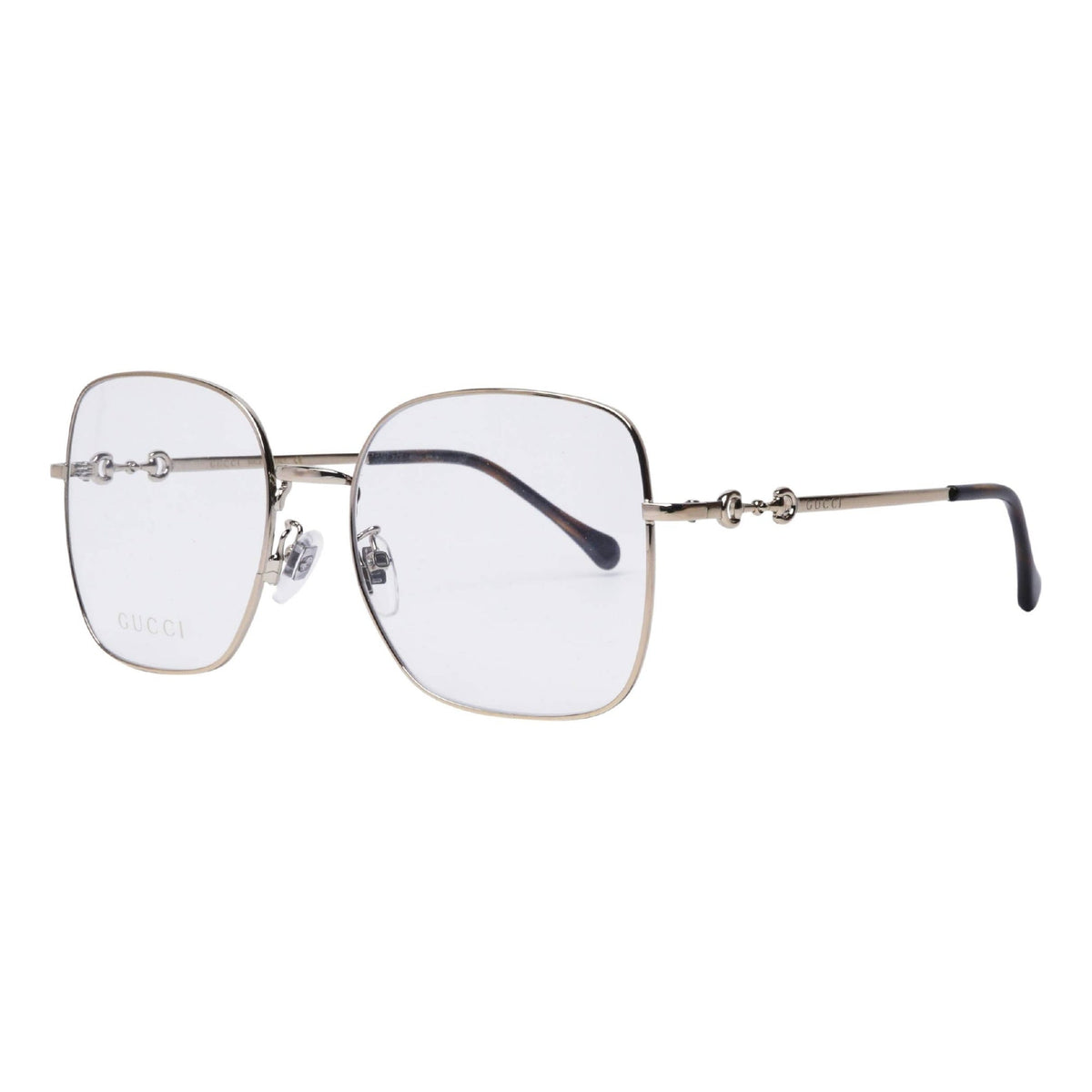 Gucci Women's Sunglasses Spring Summer 2021 Gold Transparent Demo Lens Demo Lens  GG0883OA 003