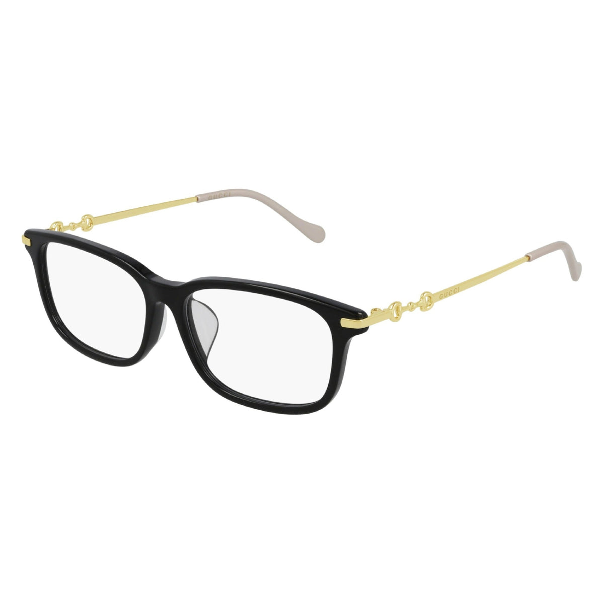 Gucci Women's Sunglasses Spring Summer 2021 Black Transparent Demo Lens Demo Lens  GG0886OA 001