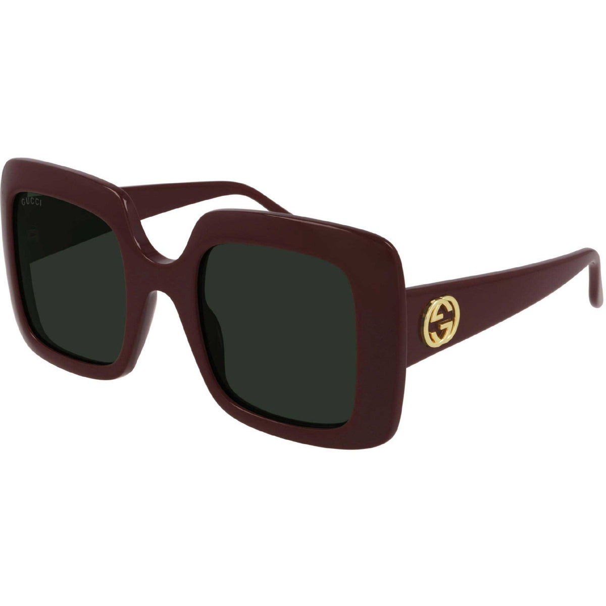 Gucci Women's Sunglasses Spring Summer 2021 Red Green Nylon Nylon GG0896S 003