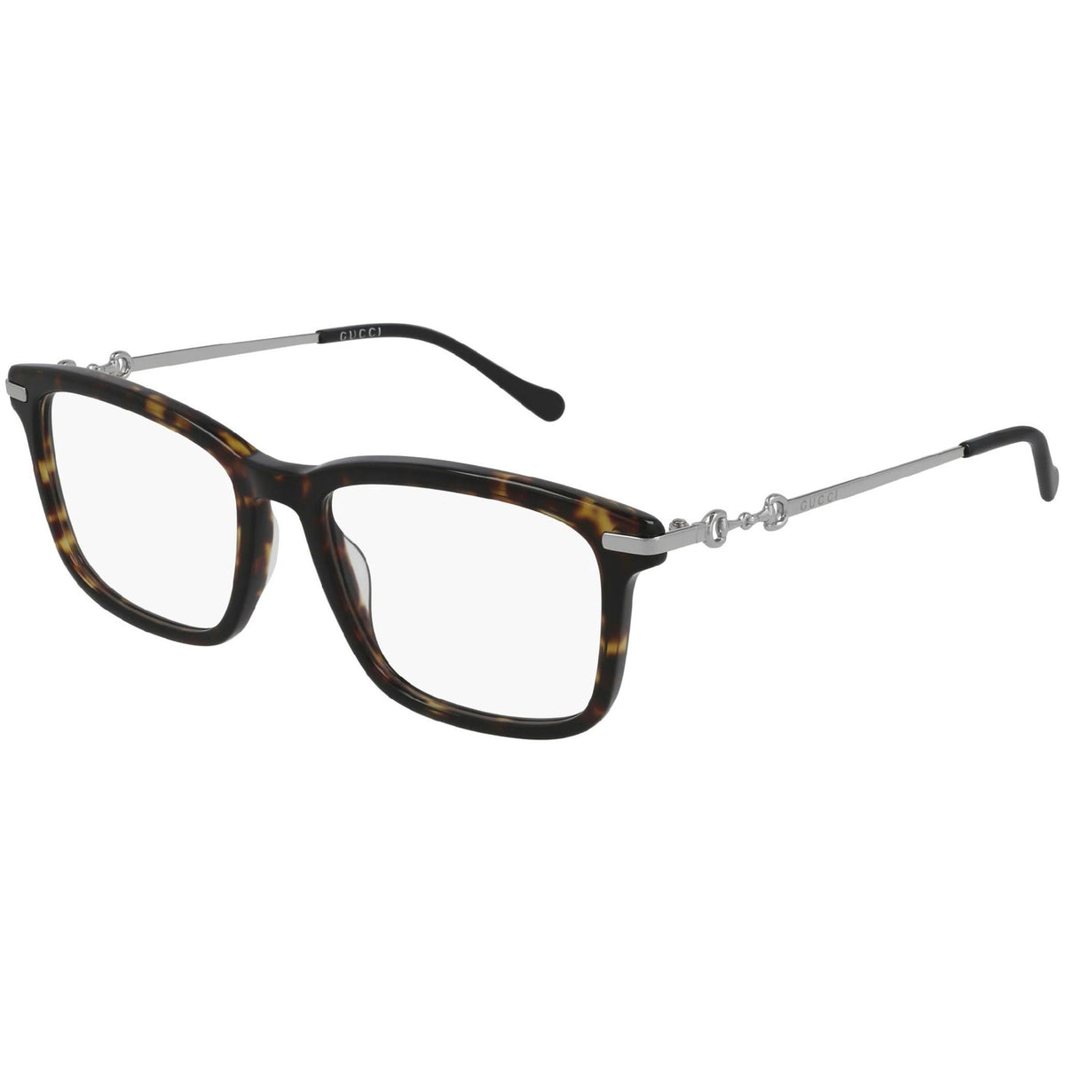 Gucci Men's Sunglasses Spring Summer 2021 Havana Transparent Demo Lens Demo Lens  GG0920O 002