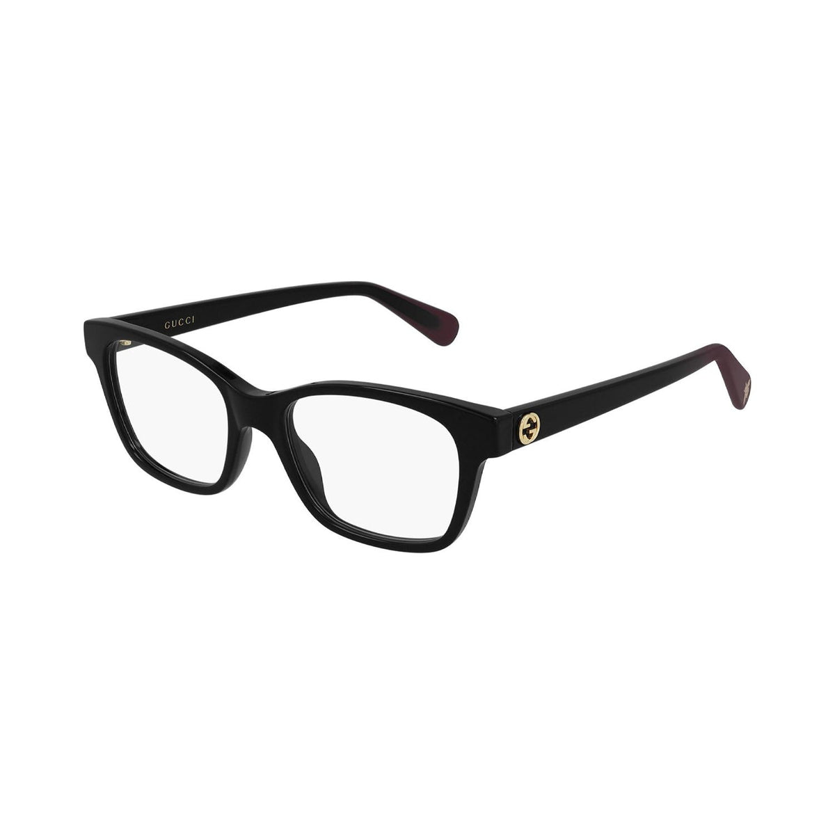 Gucci Women's Sunglasses Spring Summer 2021 Black Transparent Demo Lens Demo Lens  GG0922O 003